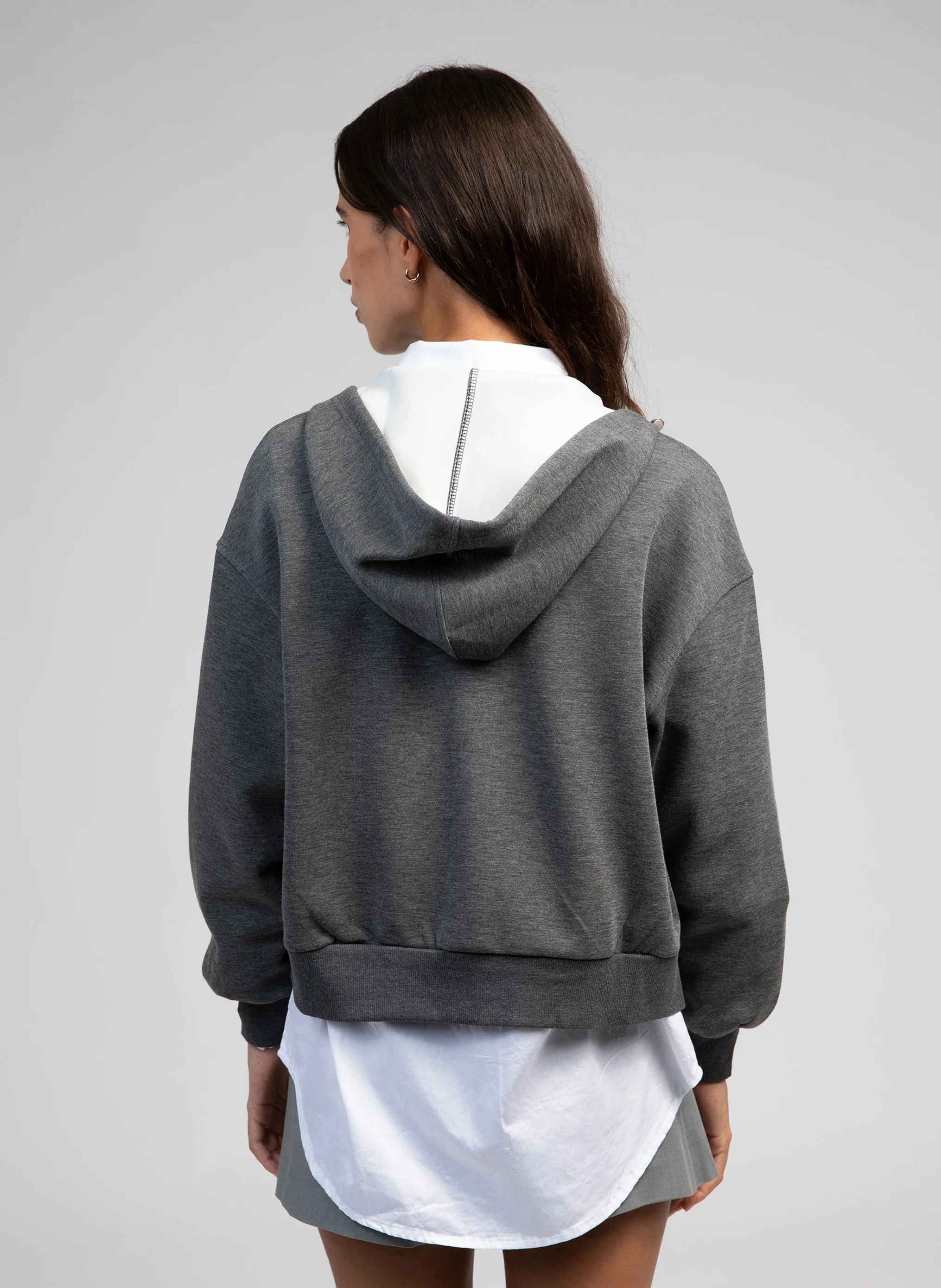 SWEAT AKARAN gris chiné - Image 5