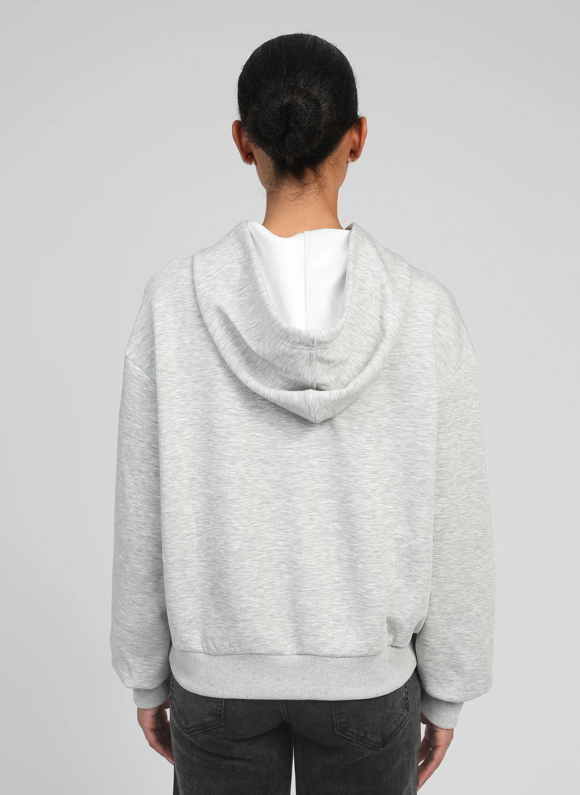 SWEAT AROBY gris chiné - Image 4