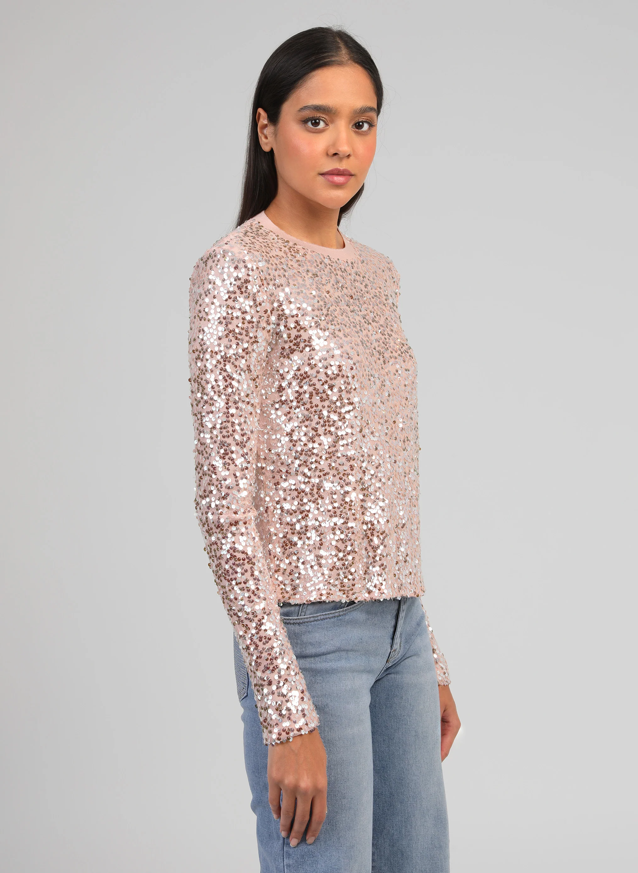 T-SHIRT ABELA nude - Image 3
