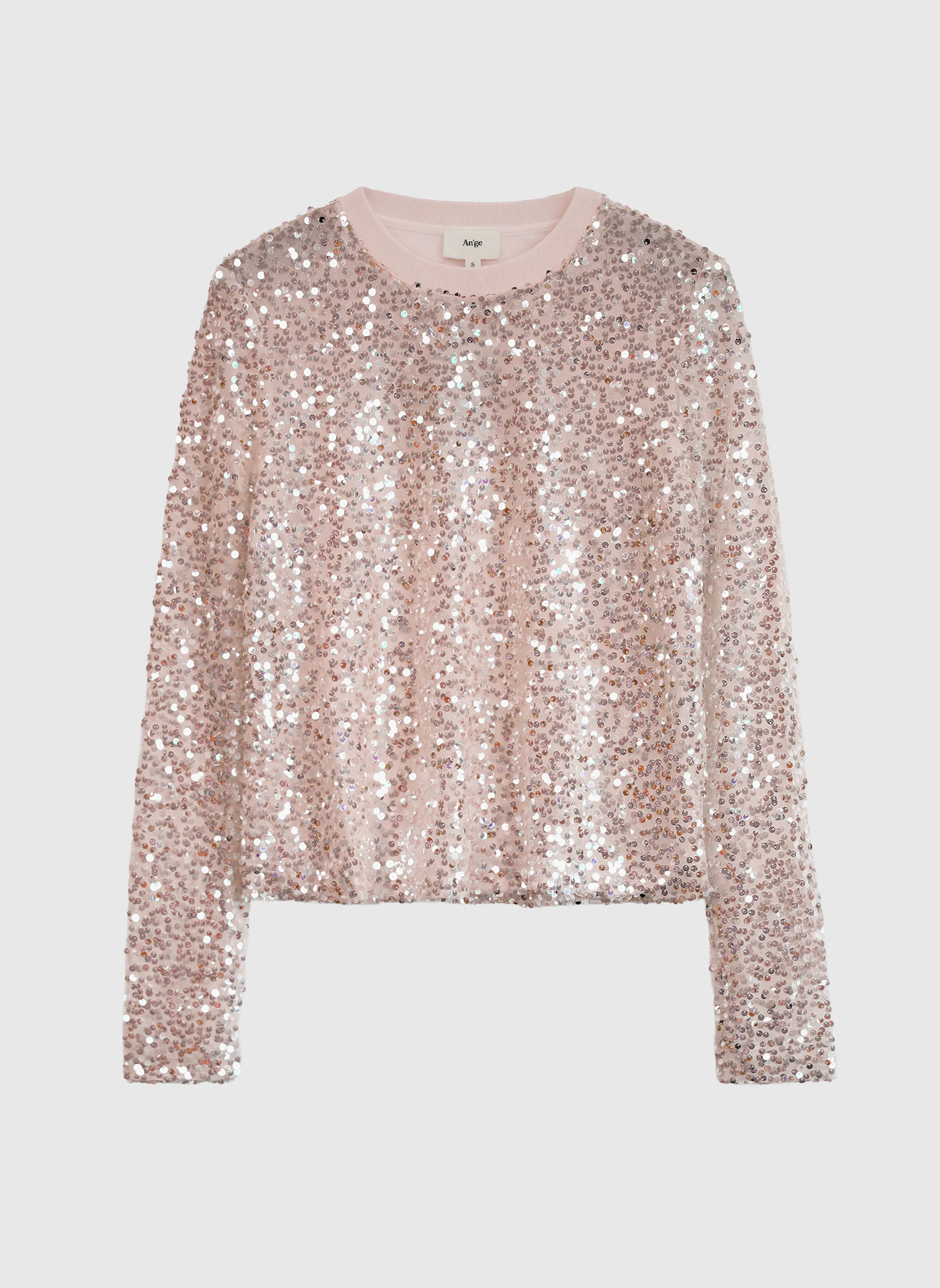 T-SHIRT ABELA nude - Image 5