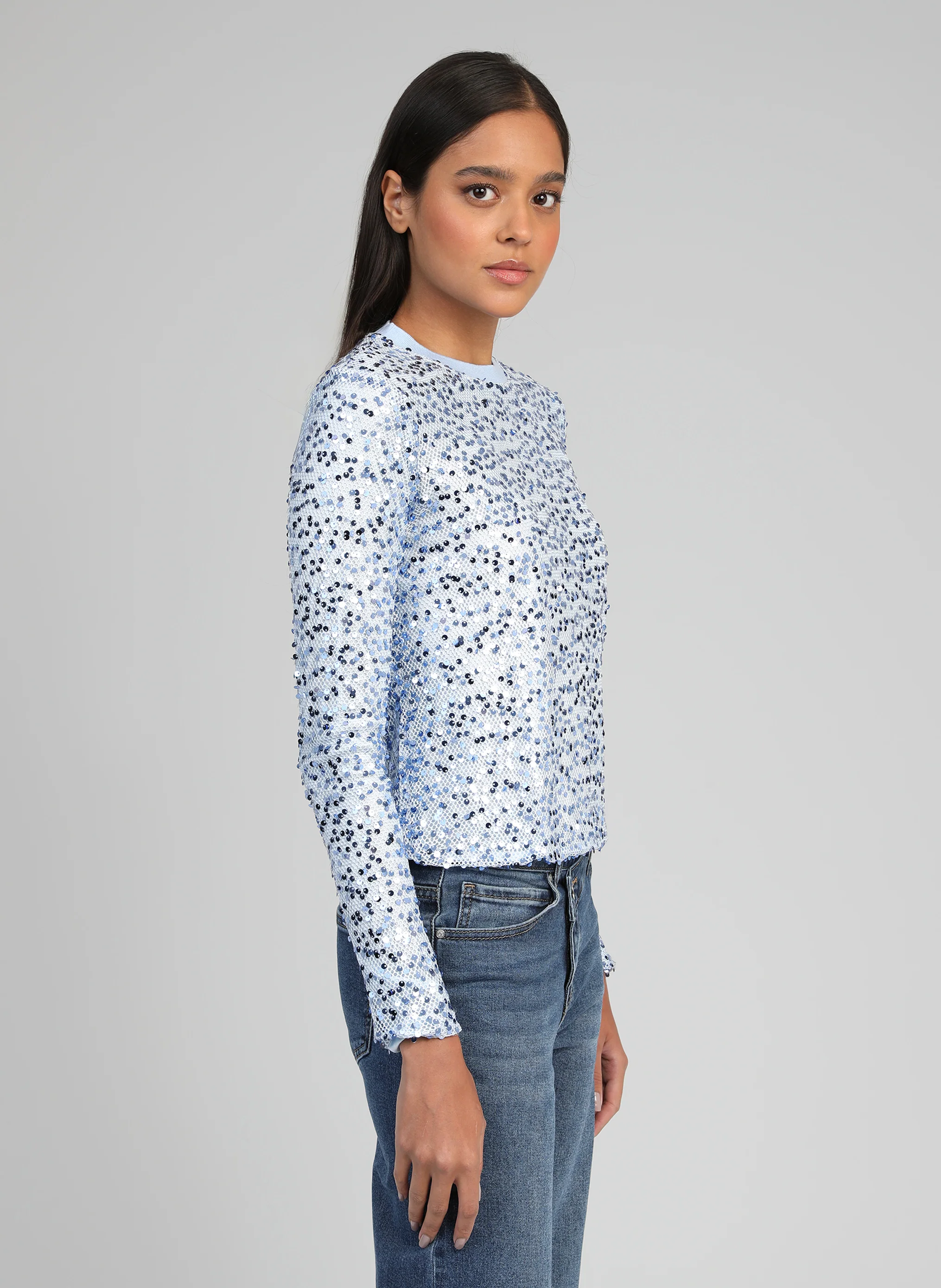 T-SHIRT ABELIA bleu - Image 3