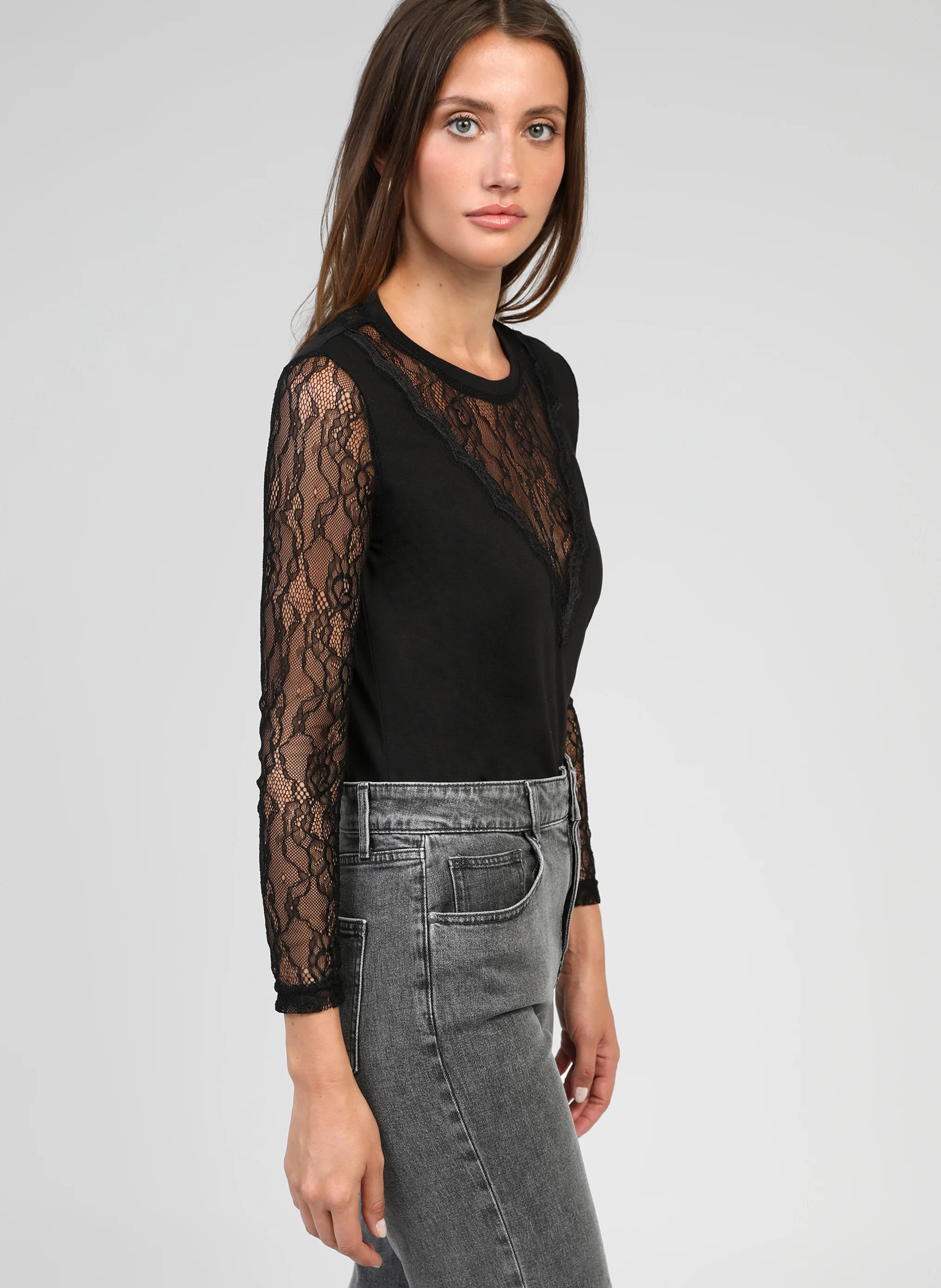 T-SHIRT ADALIDA noir - Image 3
