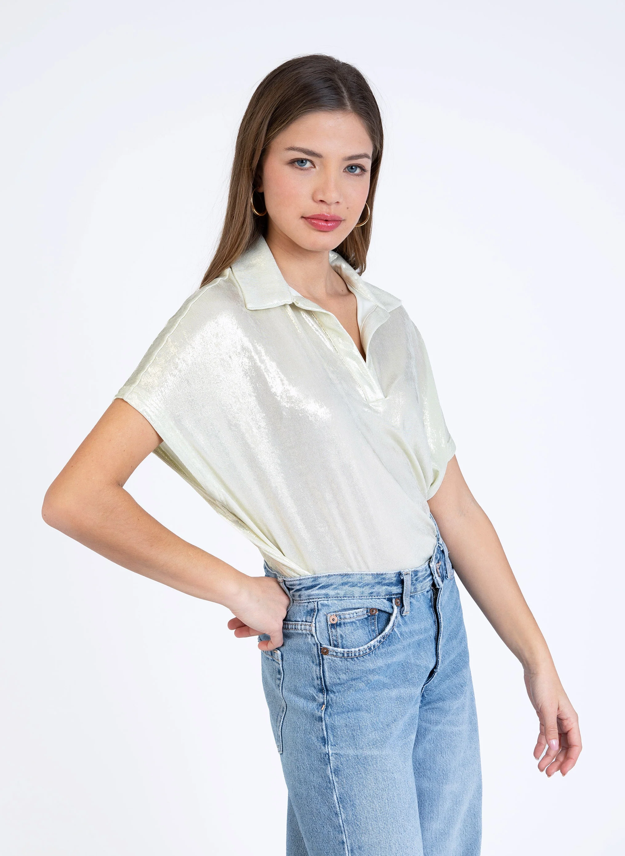 T-SHIRT ADONIZOU nacre - Image 3