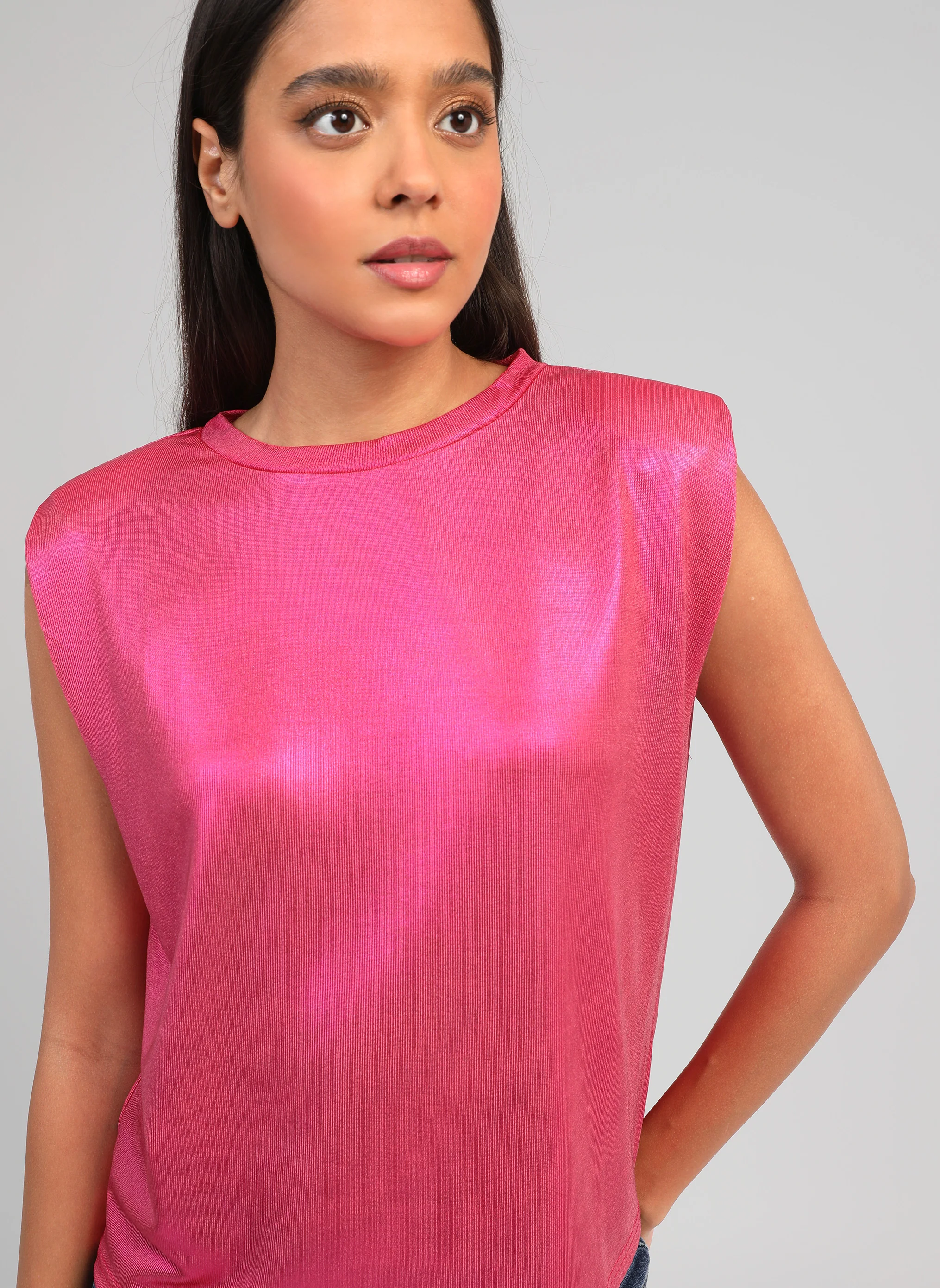 T-SHIRT AFLANY fuchsia - Image 2