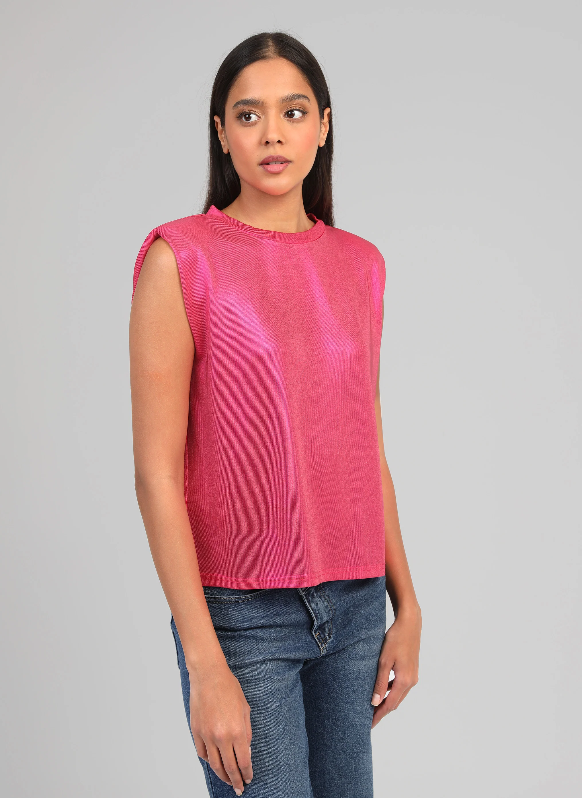 T-SHIRT AFLANY fuchsia - Image 3