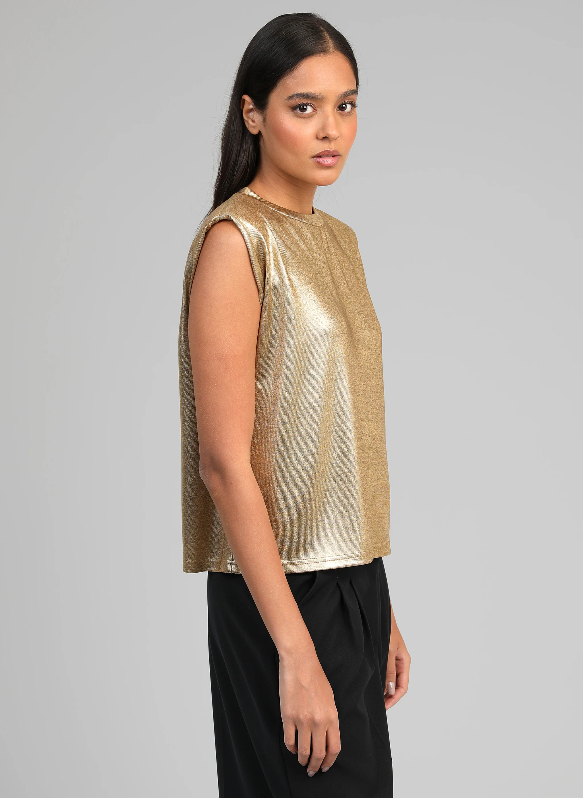 T-SHIRT AFLANY gold - Image 4