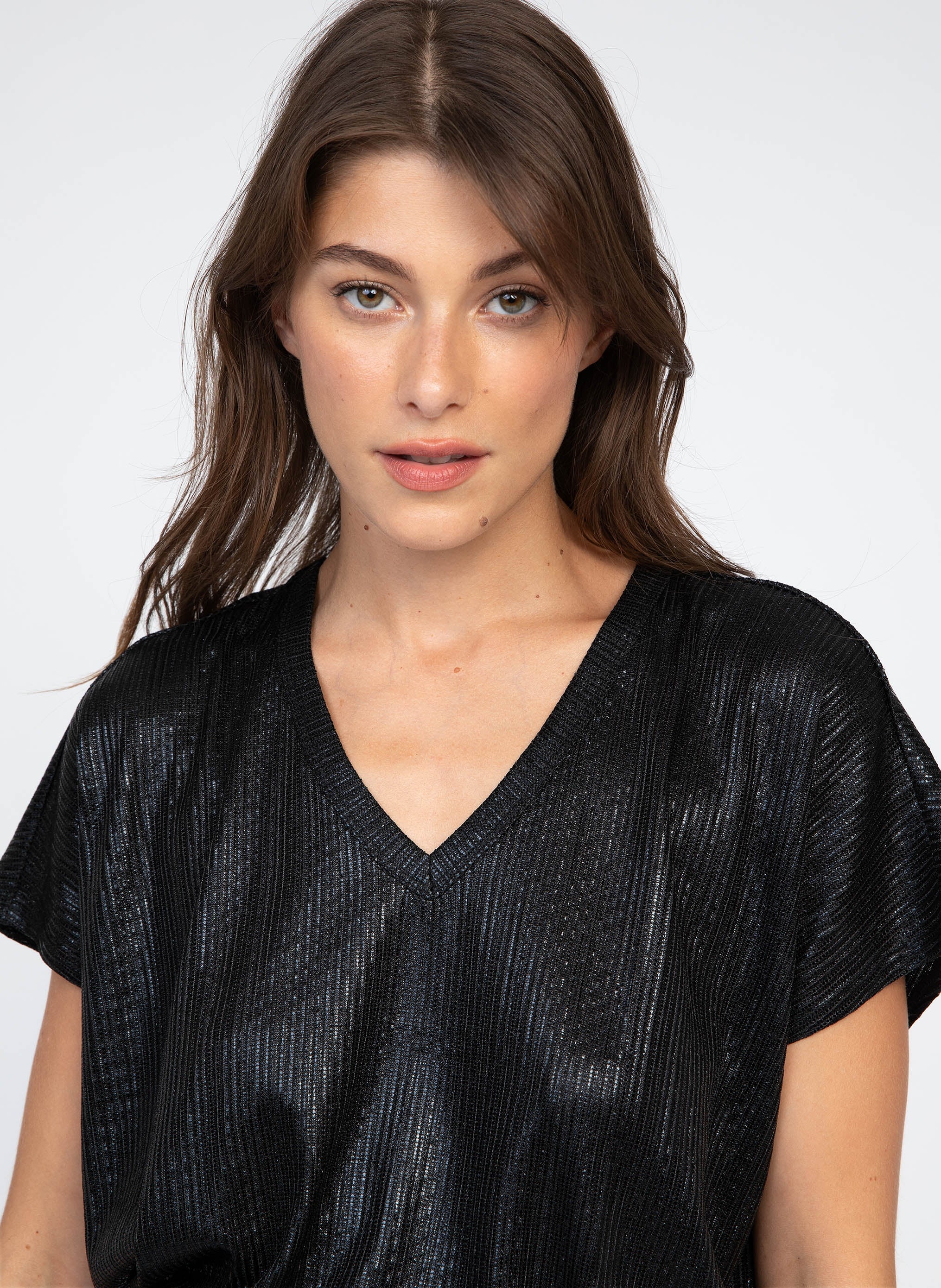 T-SHIRT AGNESSE noir - Image 2