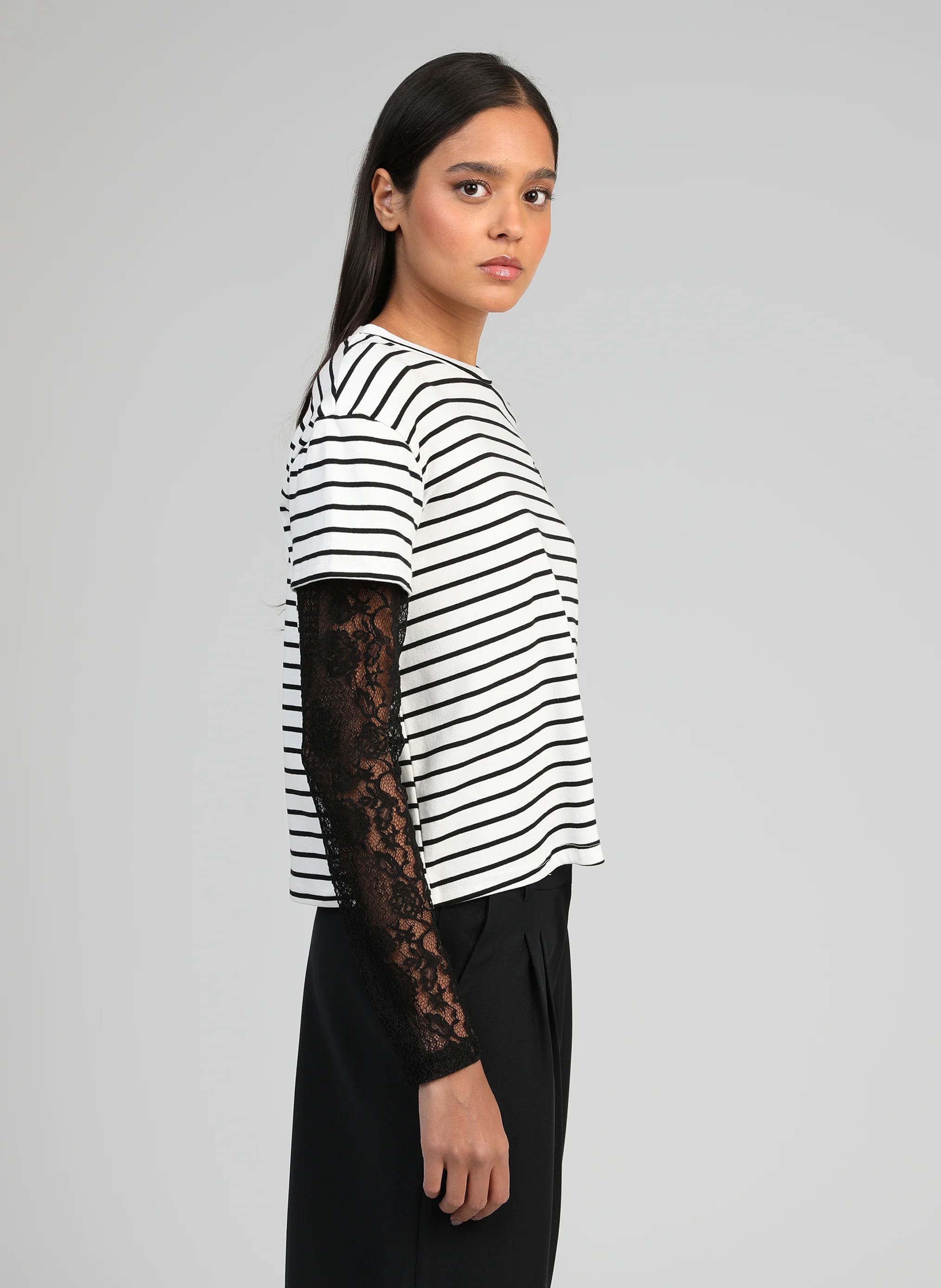 T-SHIRT AKELANE ecru - Image 3