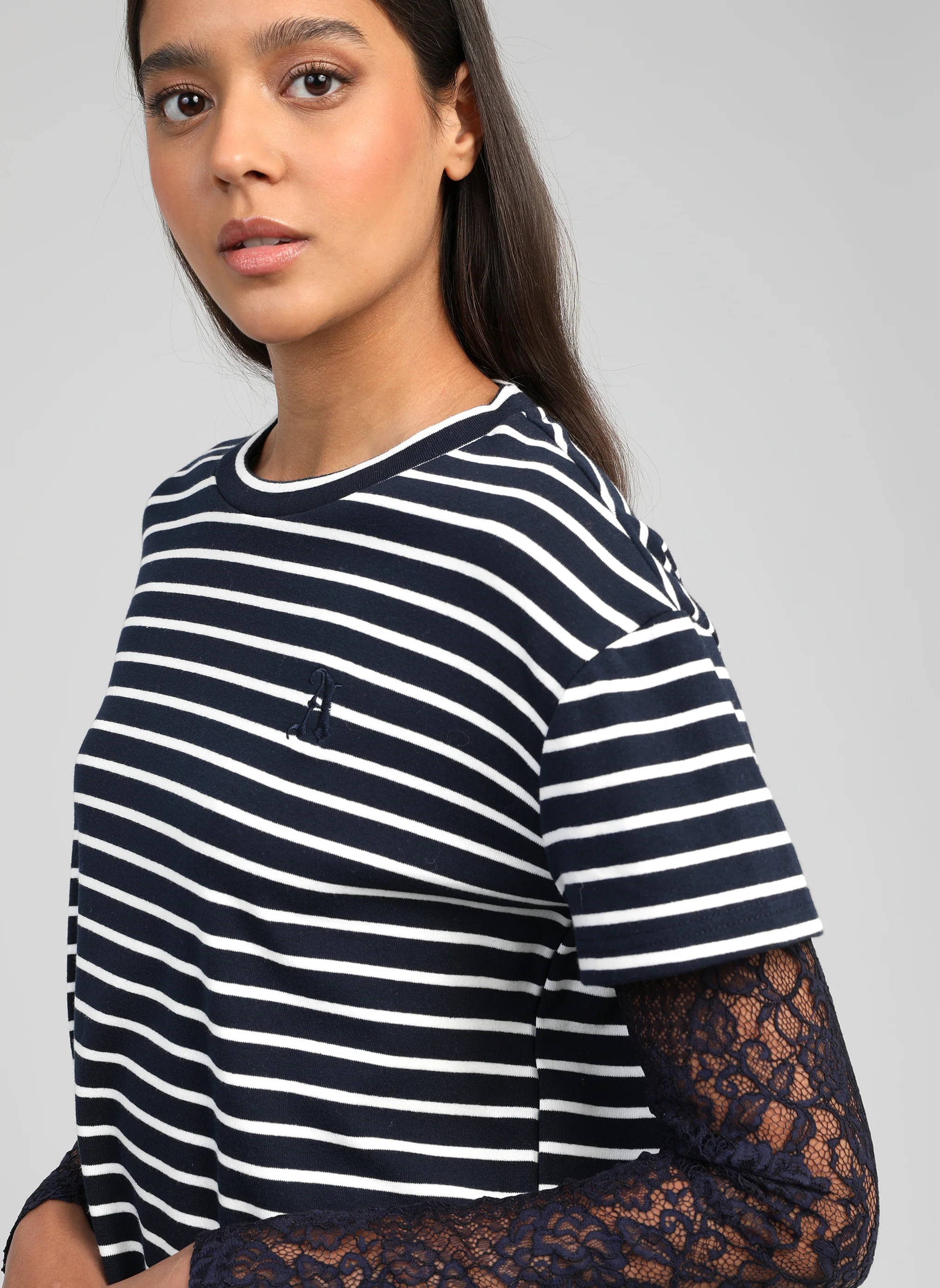 T-SHIRT AKELANE marine - Image 2
