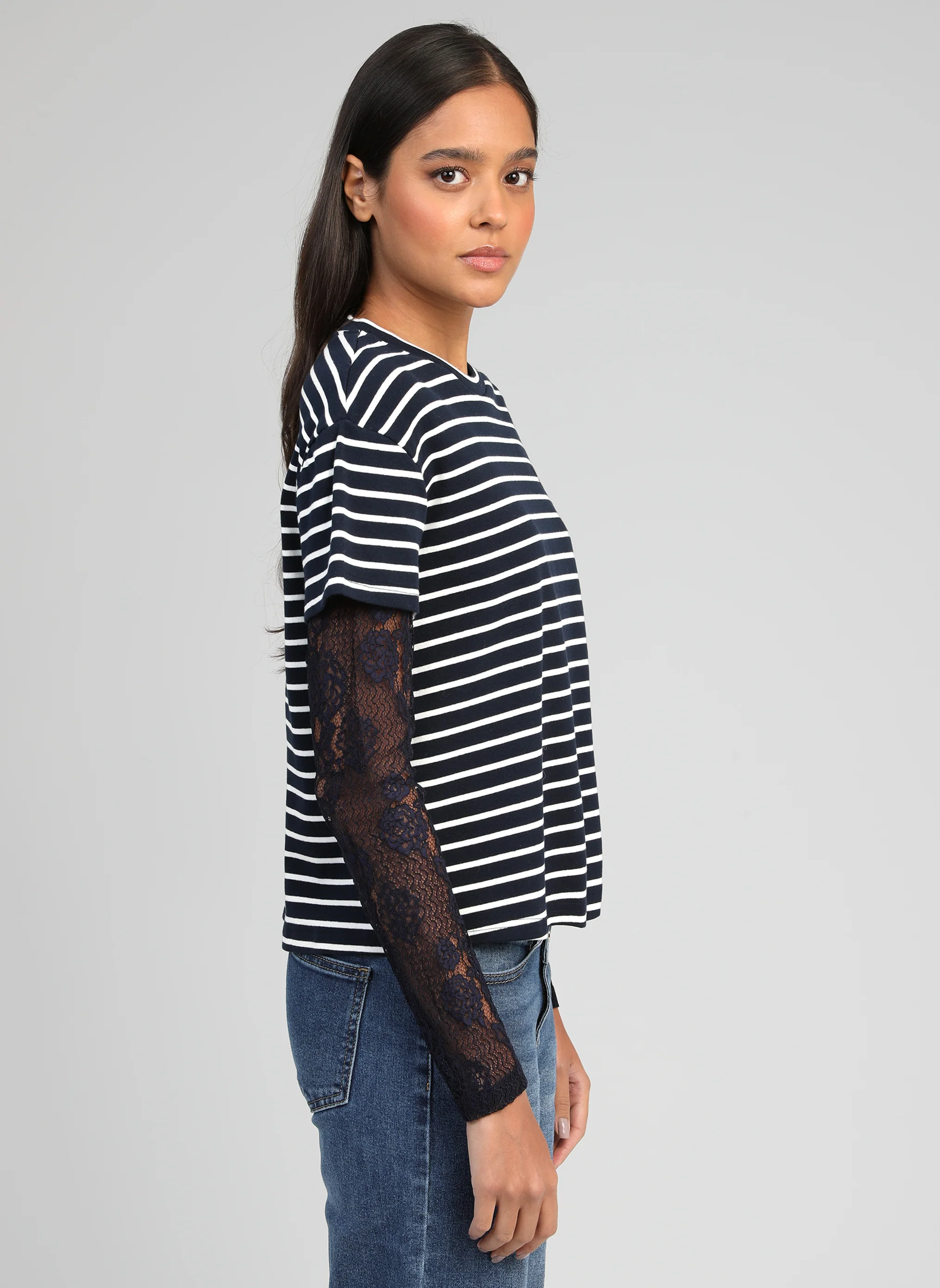 T-SHIRT AKELANE marine - Image 3
