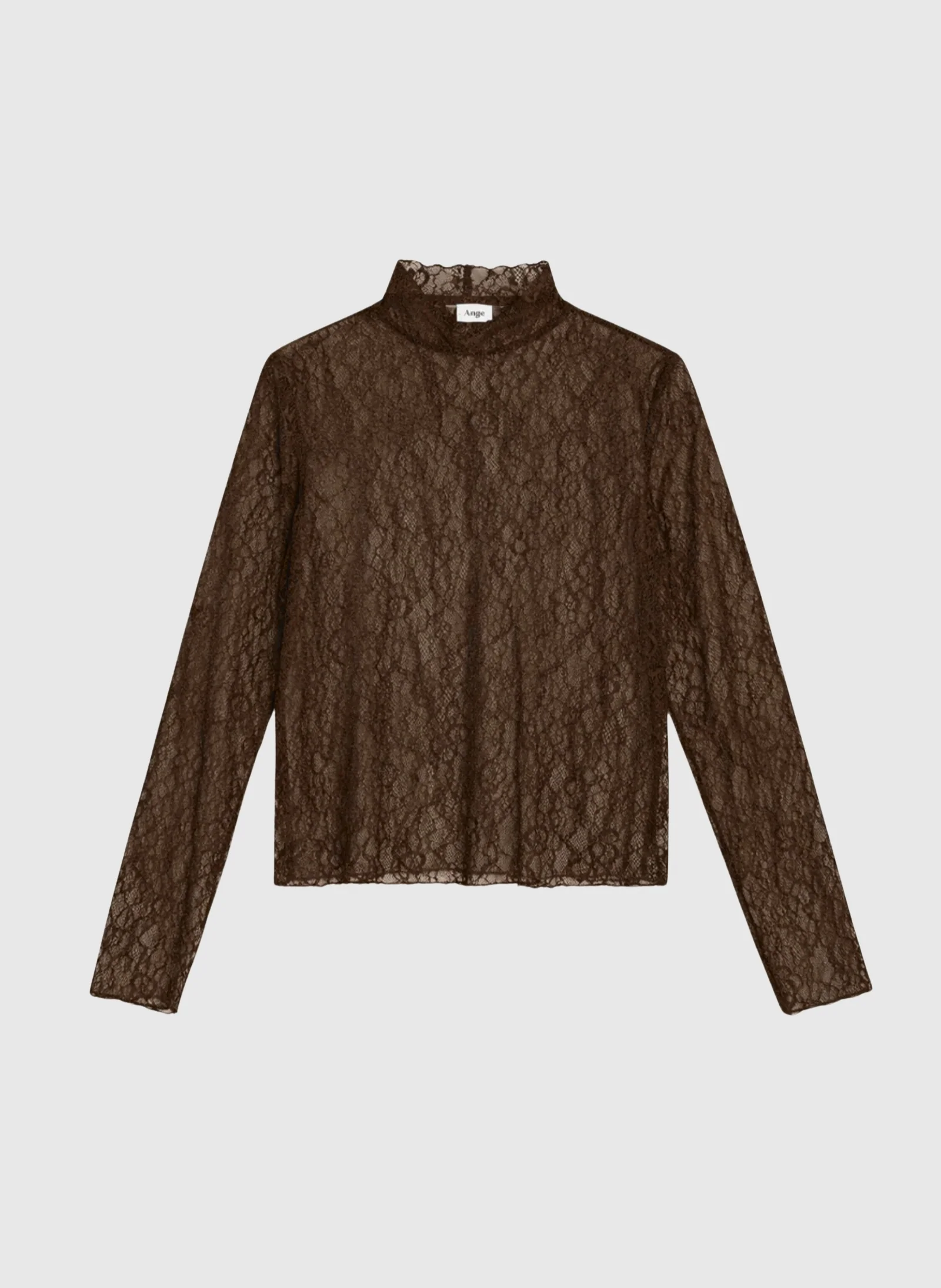 T-SHIRT ALIBANY marron - Image 5