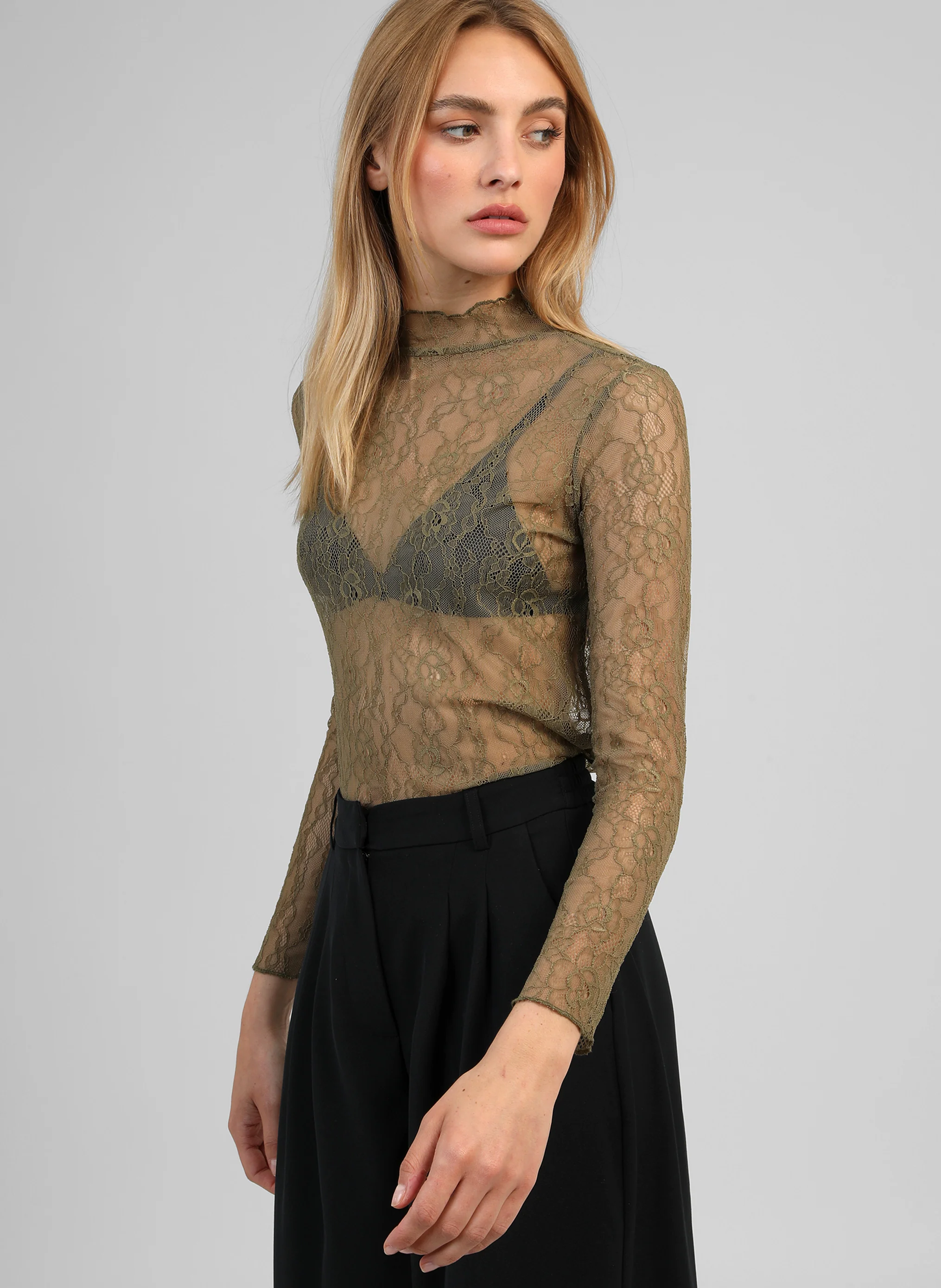 T-SHIRT ALIBANY tilleul - Image 3