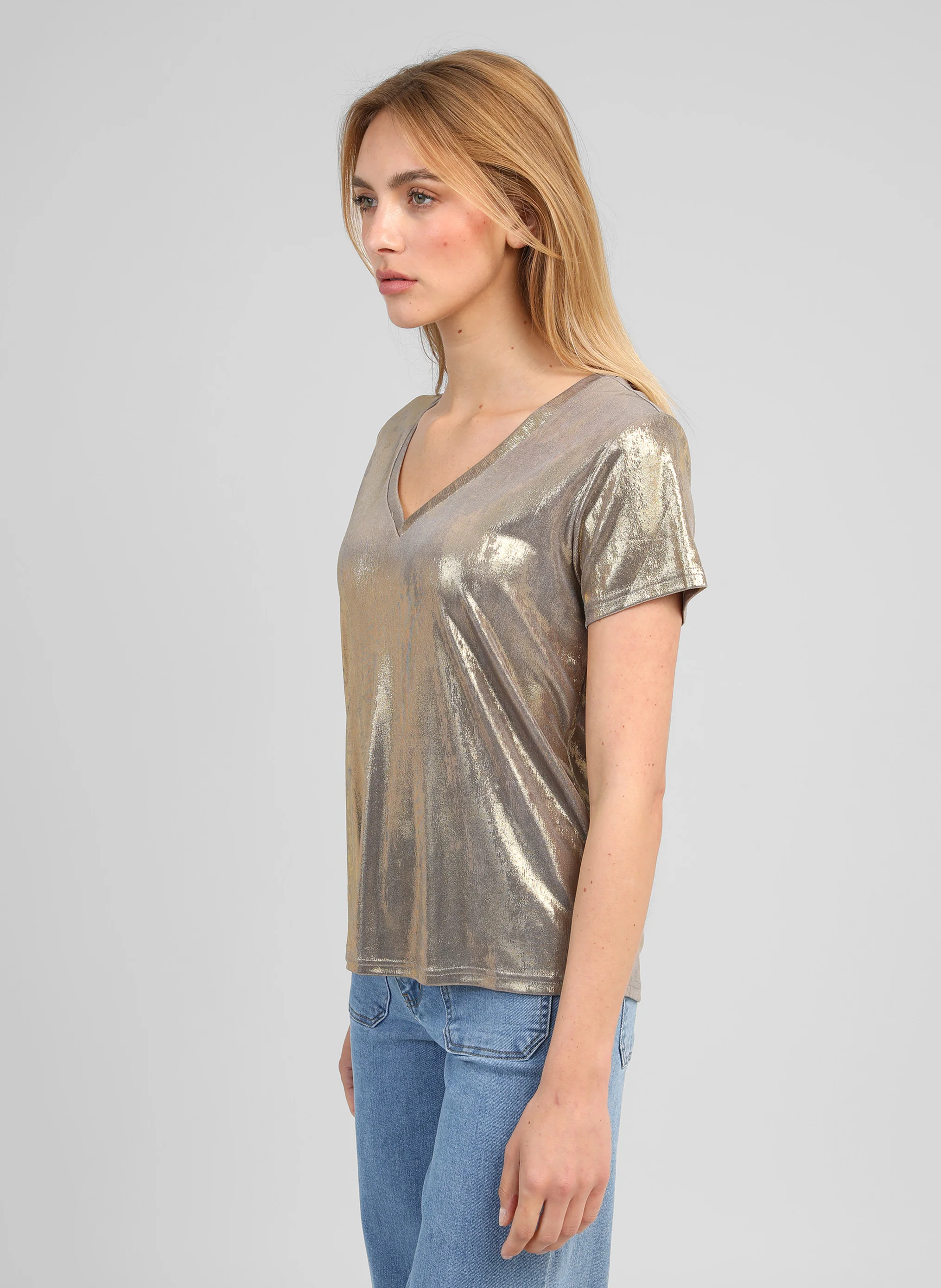 T-SHIRT ALIZALIE gris - Image 3