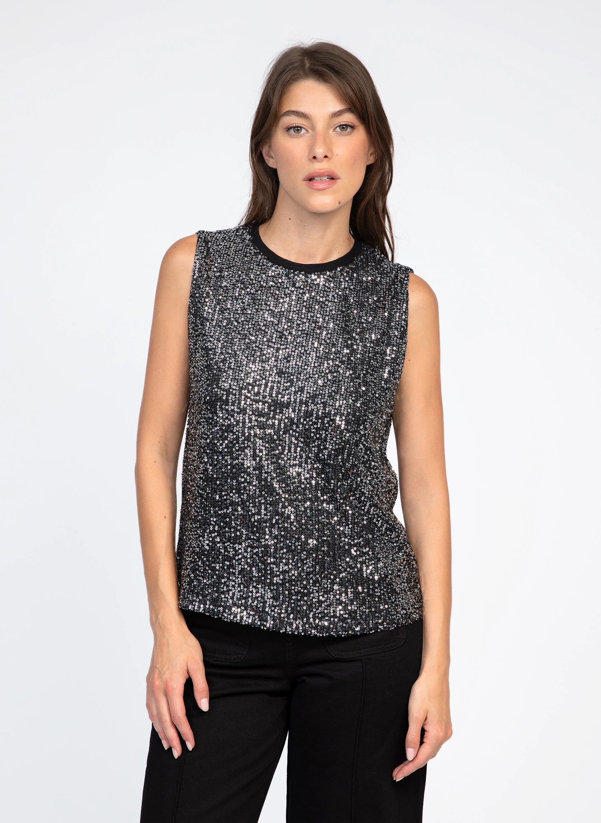 T-SHIRT ANDREANA anthracite - Image 3