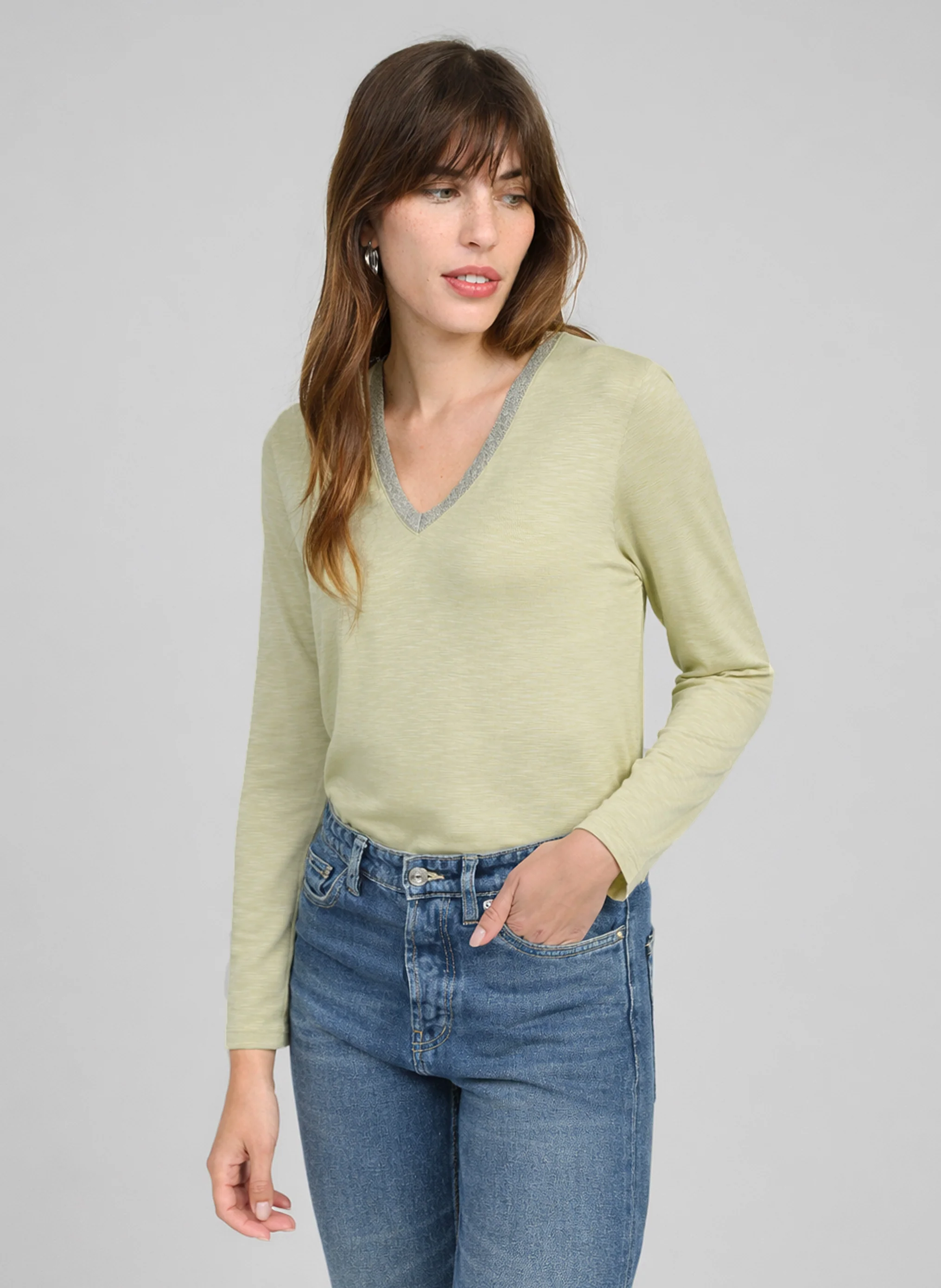 T-SHIRT TENIO verveine - Image 3