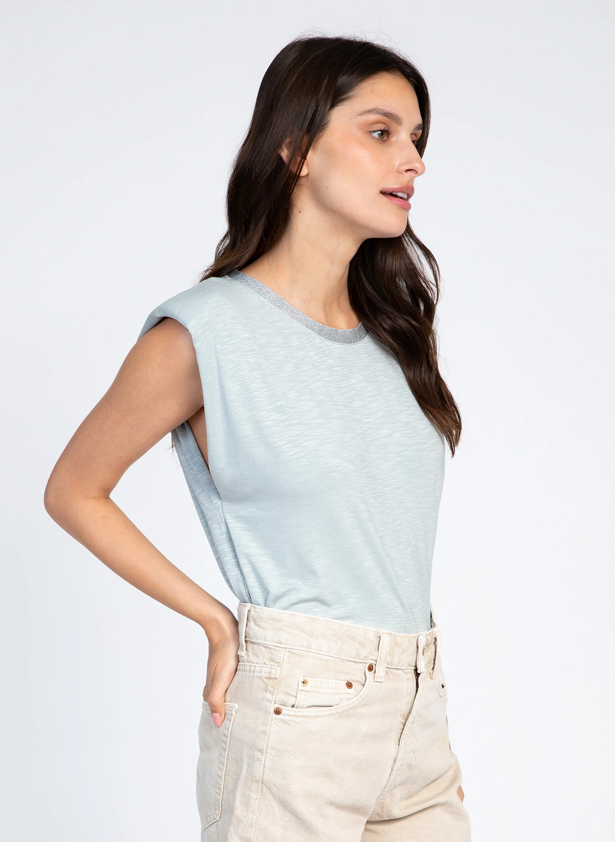 T-SHIRT TESSA perle - Image 3