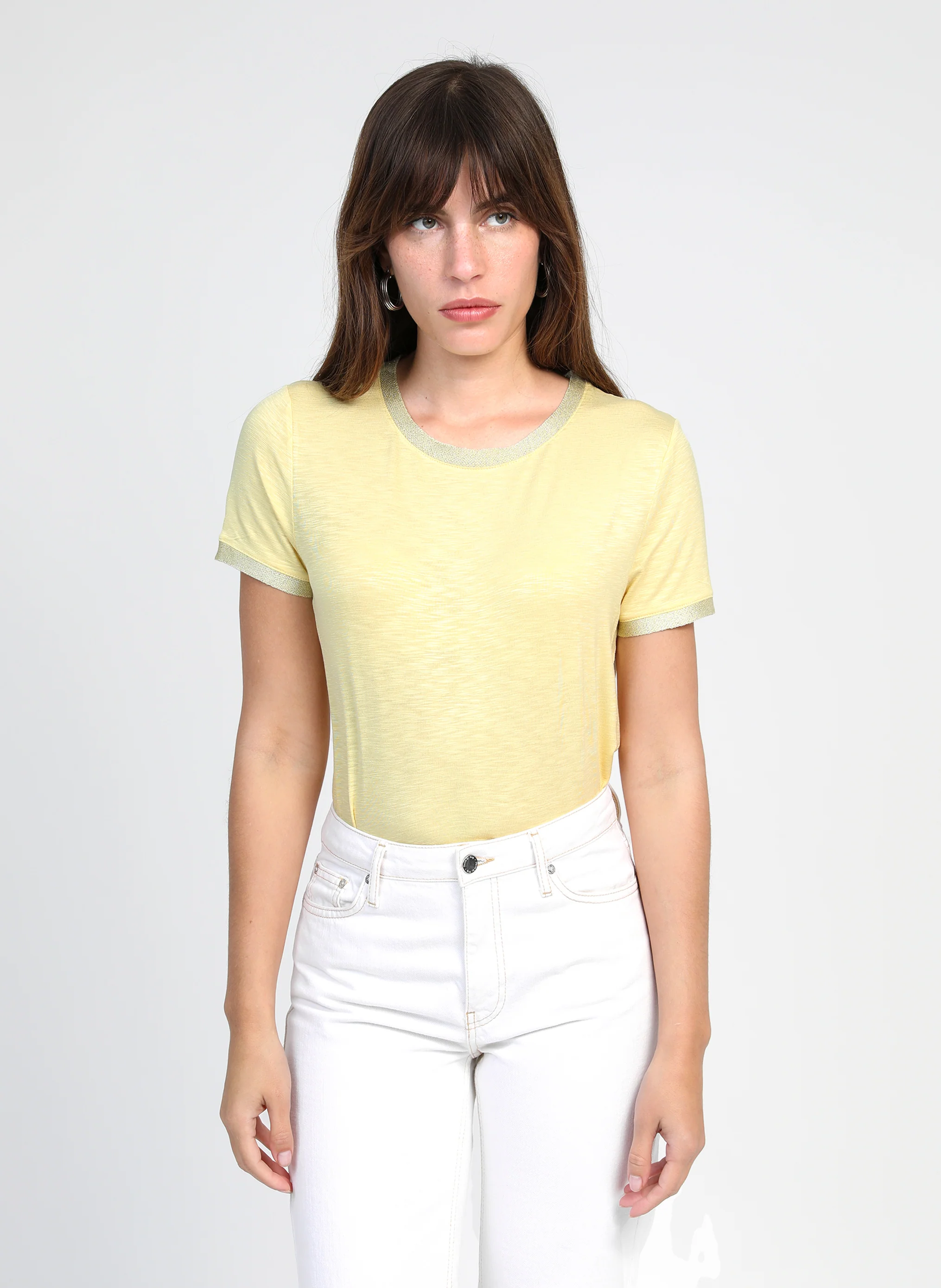 T-SHIRT TIXANA paille - Image 3
