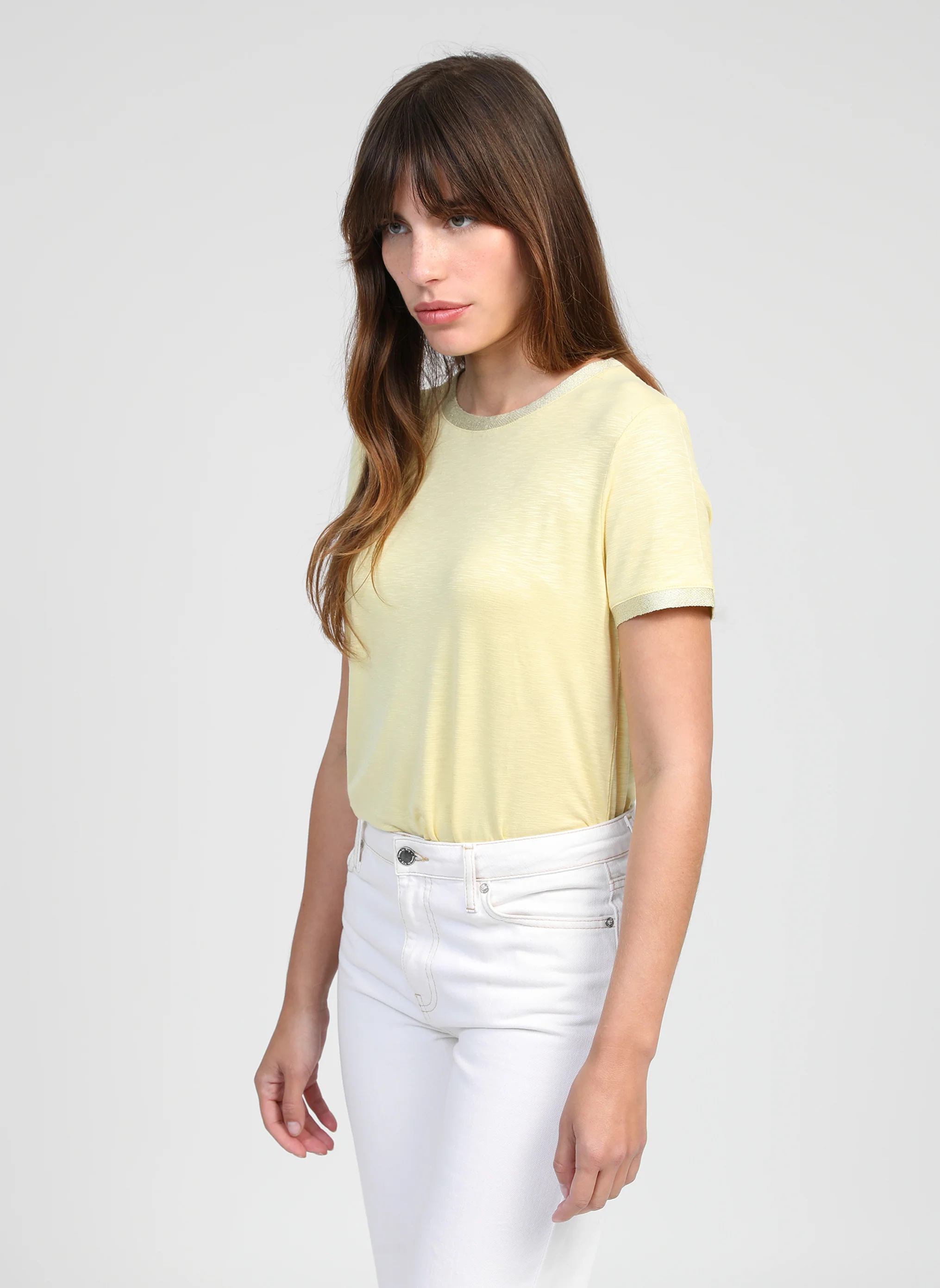T-SHIRT TIXANA paille - Image 4