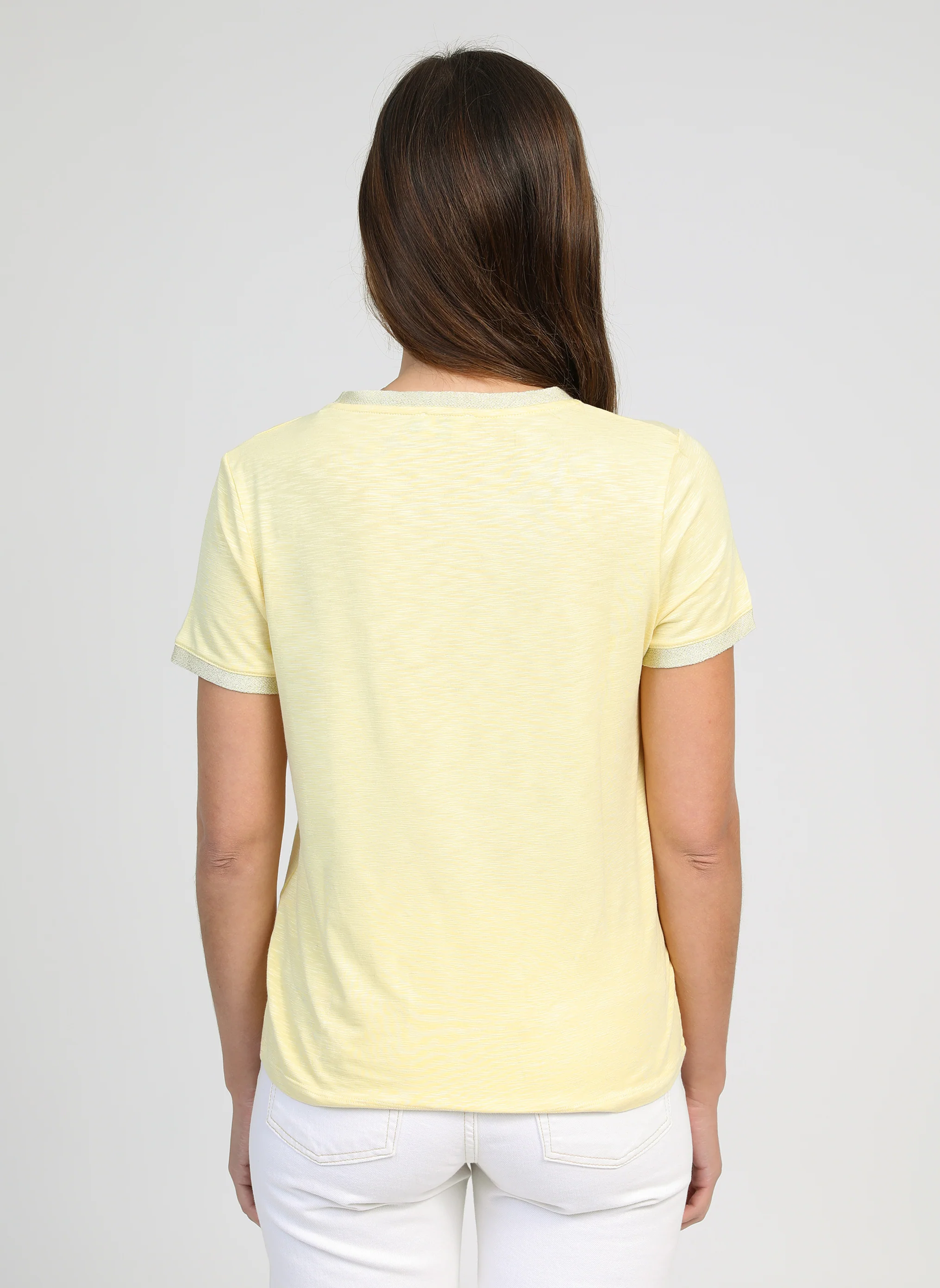 T-SHIRT TIXANA paille - Image 5