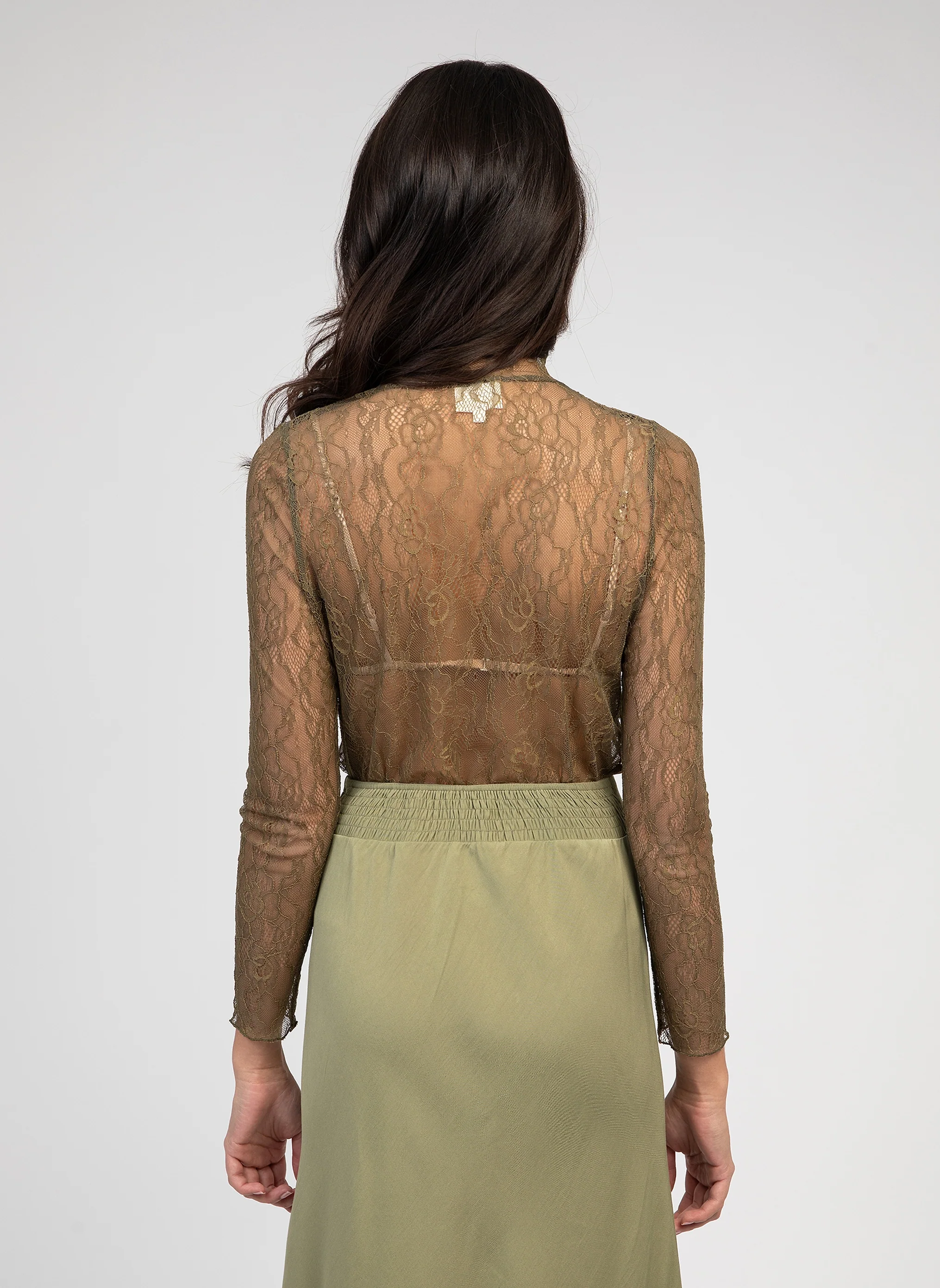 TOP ALIBELY kaki - Image 5