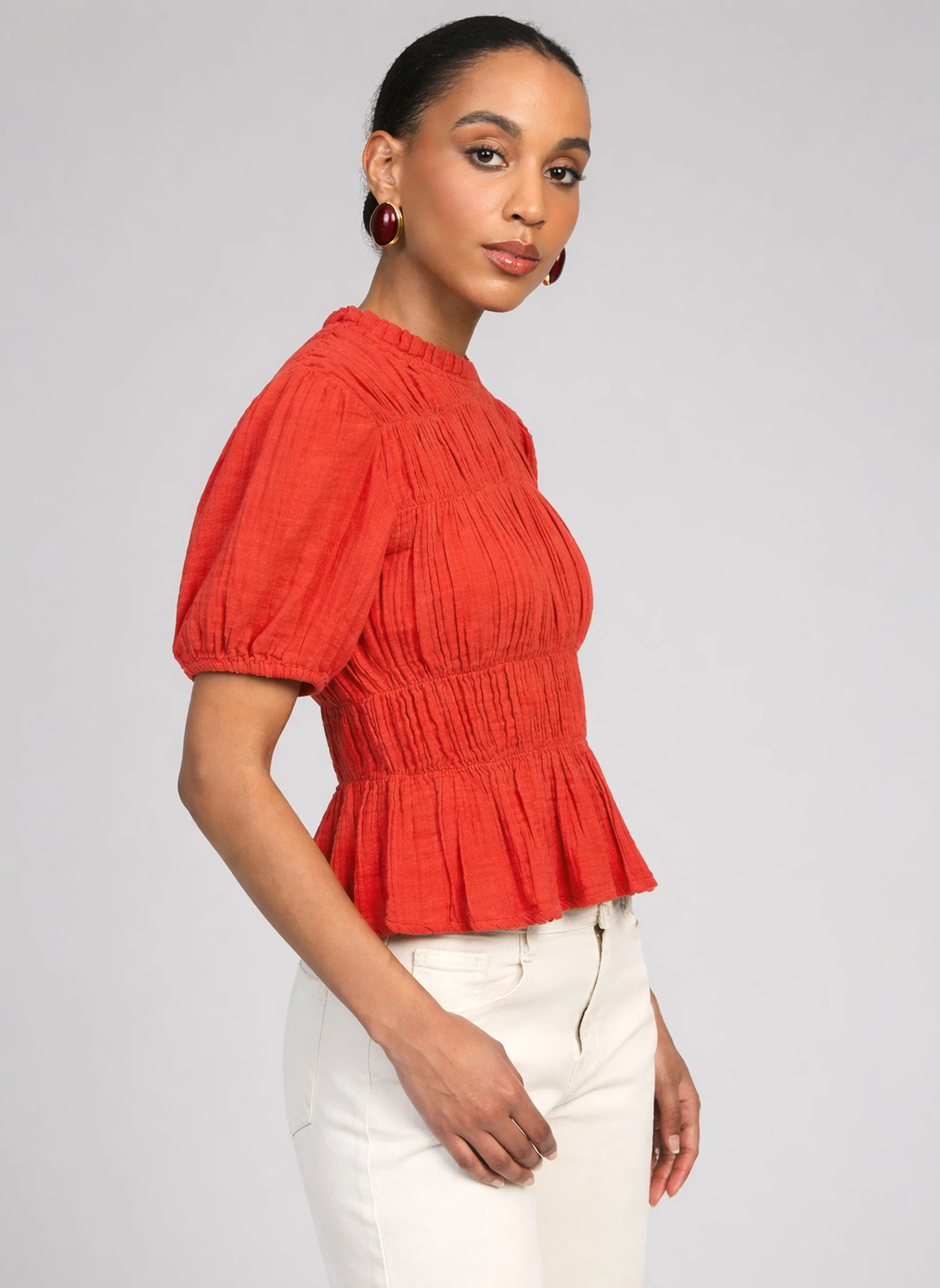 TOP SIZAYA rouge - Image 3