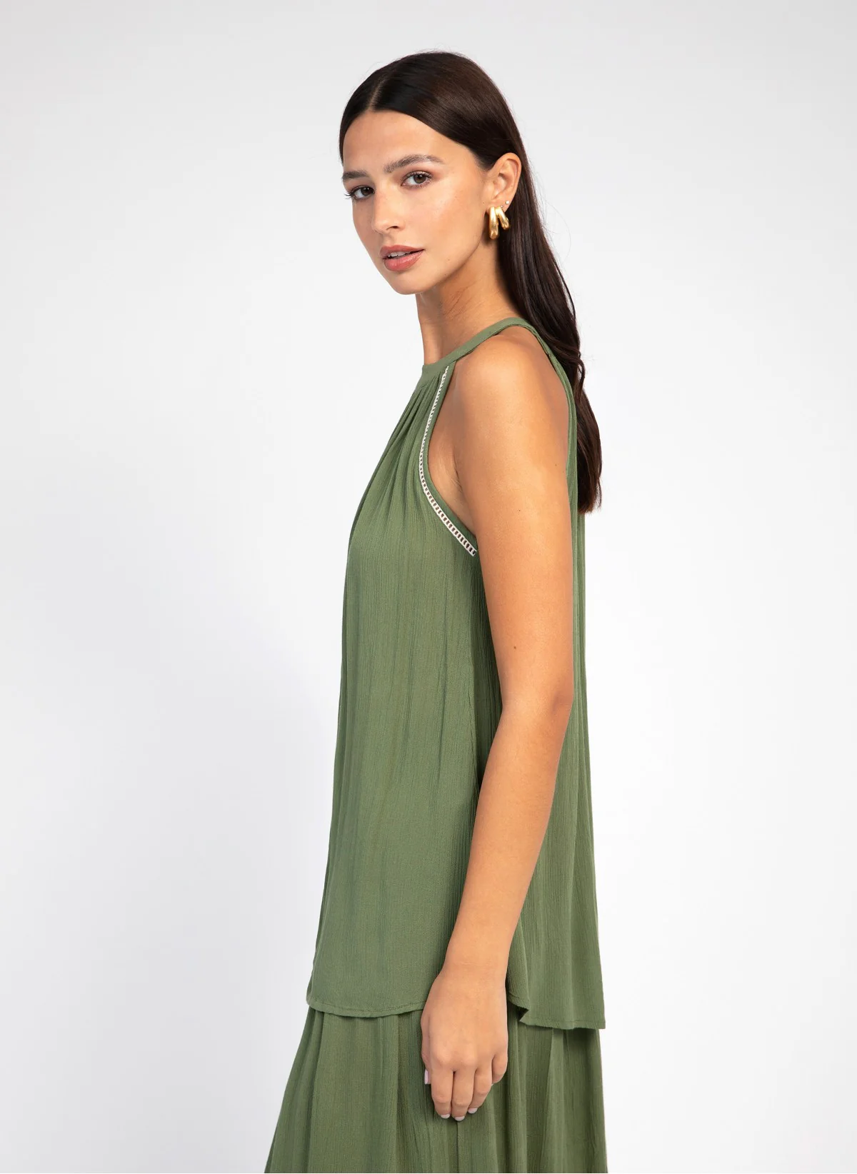 TOP SUZIA olive - Image 5
