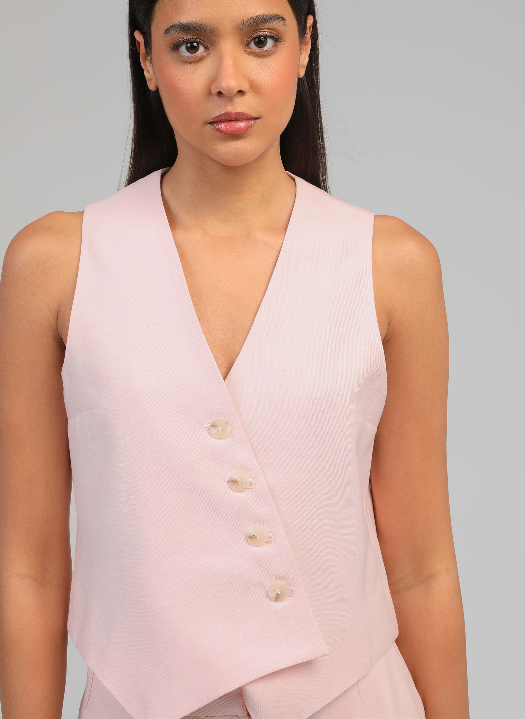 GILET ZAKINA rose - Image 2