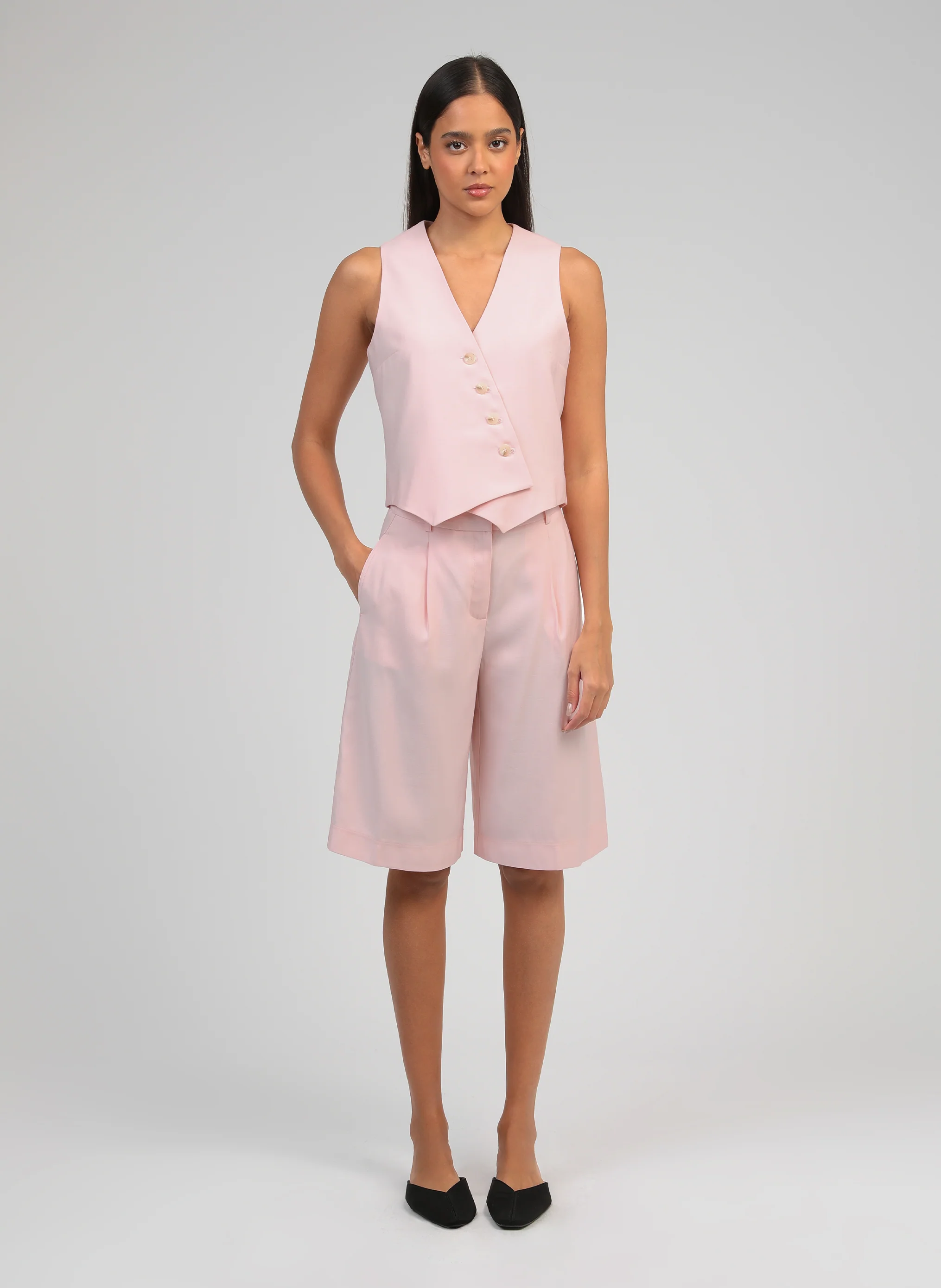 GILET ZAKINA rose - Image 3