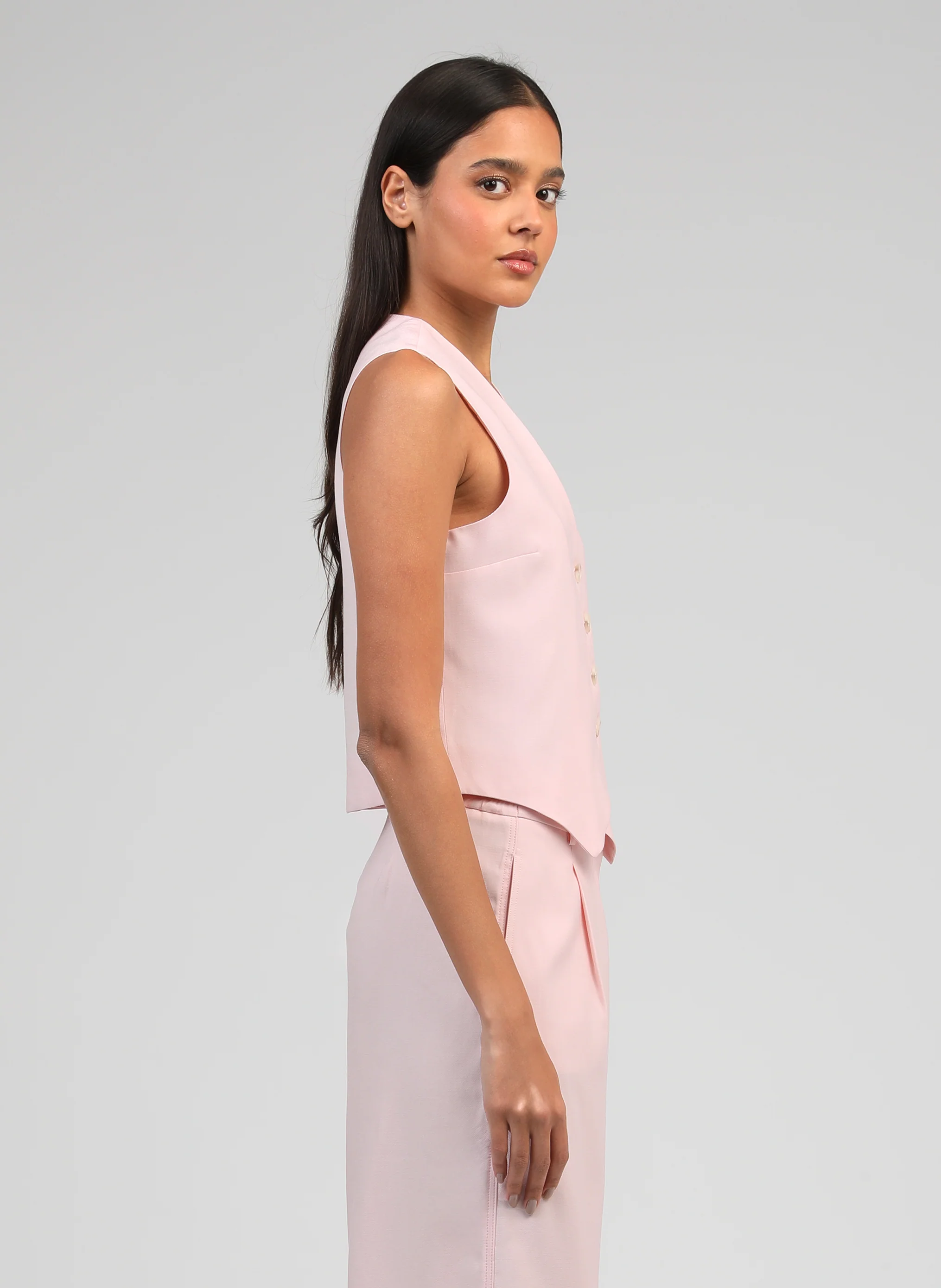 GILET ZAKINA rose - Image 4