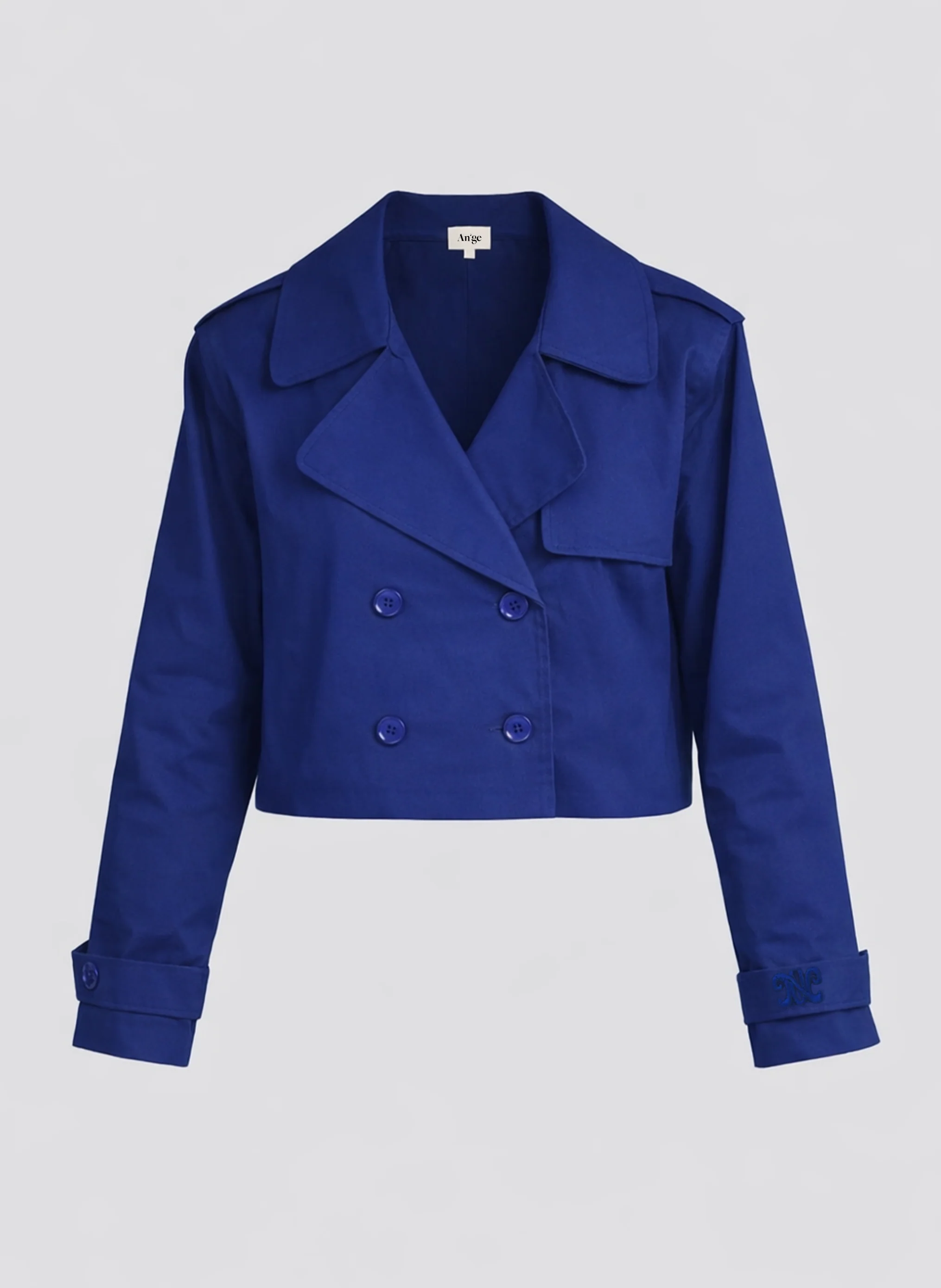 TRENCH CURTIS bleu - Image 5