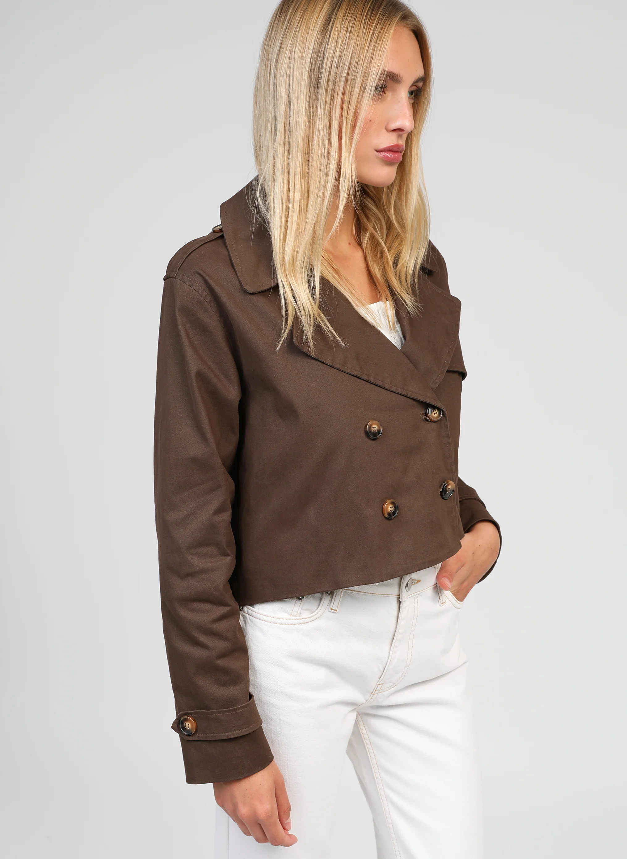 TRENCH CURTIS marron - Image 3