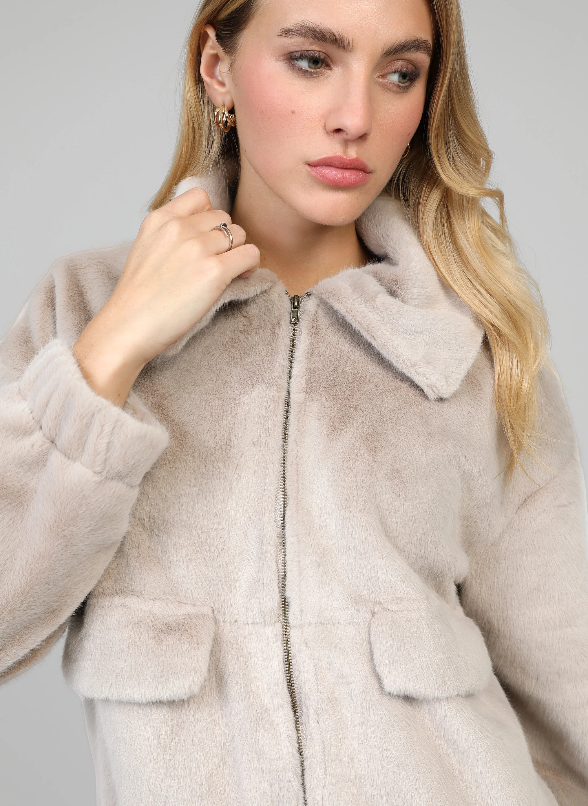 VESTE CANDICE vison - Image 2