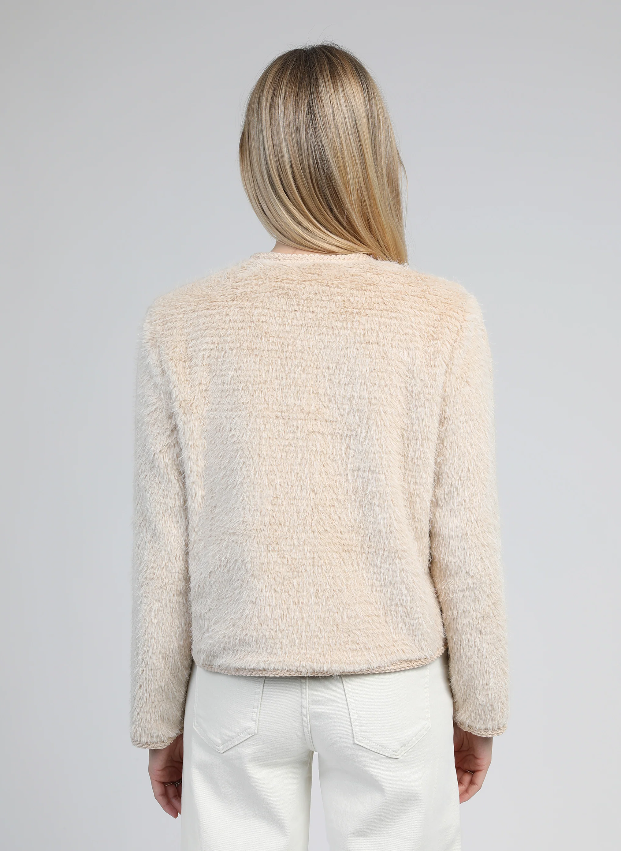VESTE CATHIE ecru - Image 4