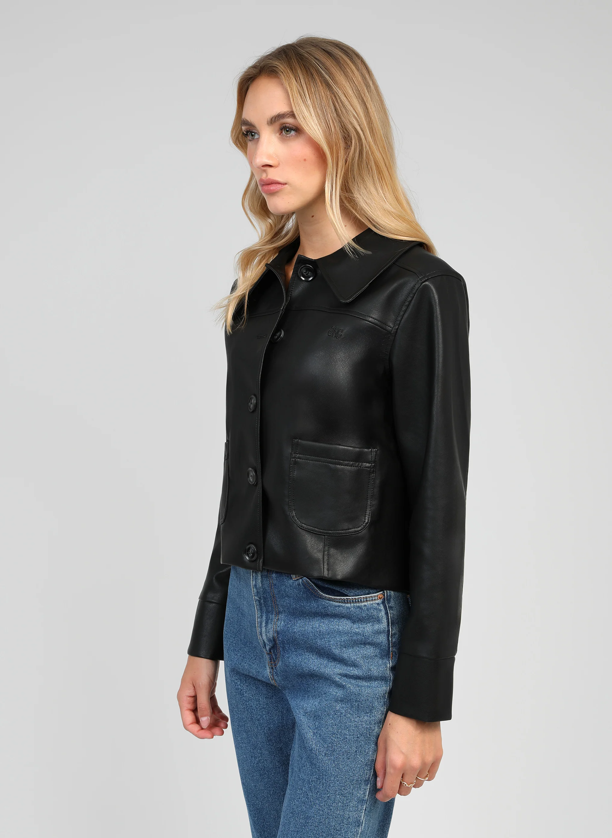 VESTE CLAUDIANE noir - Image 3