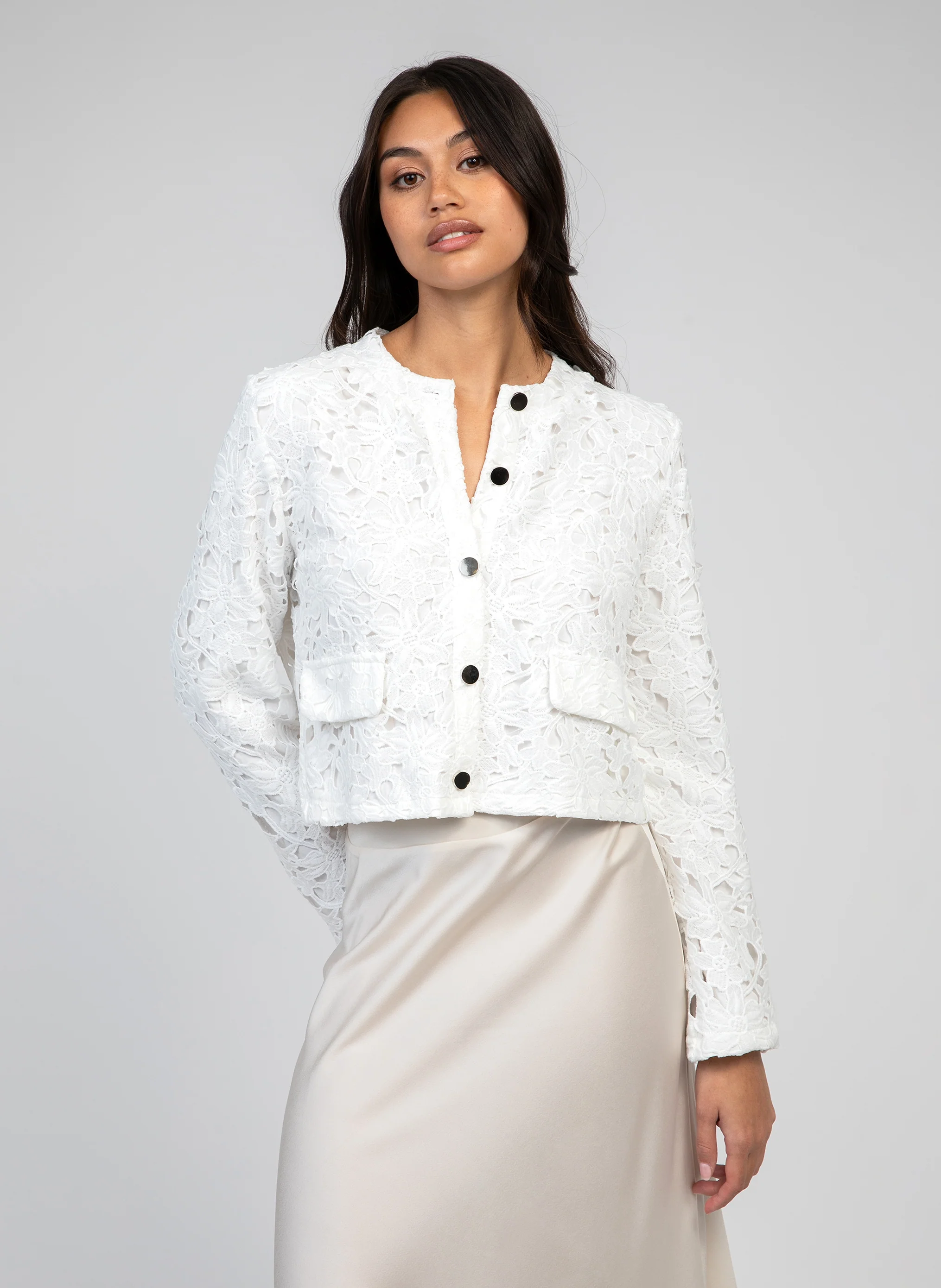 VESTE HALLIE ecru