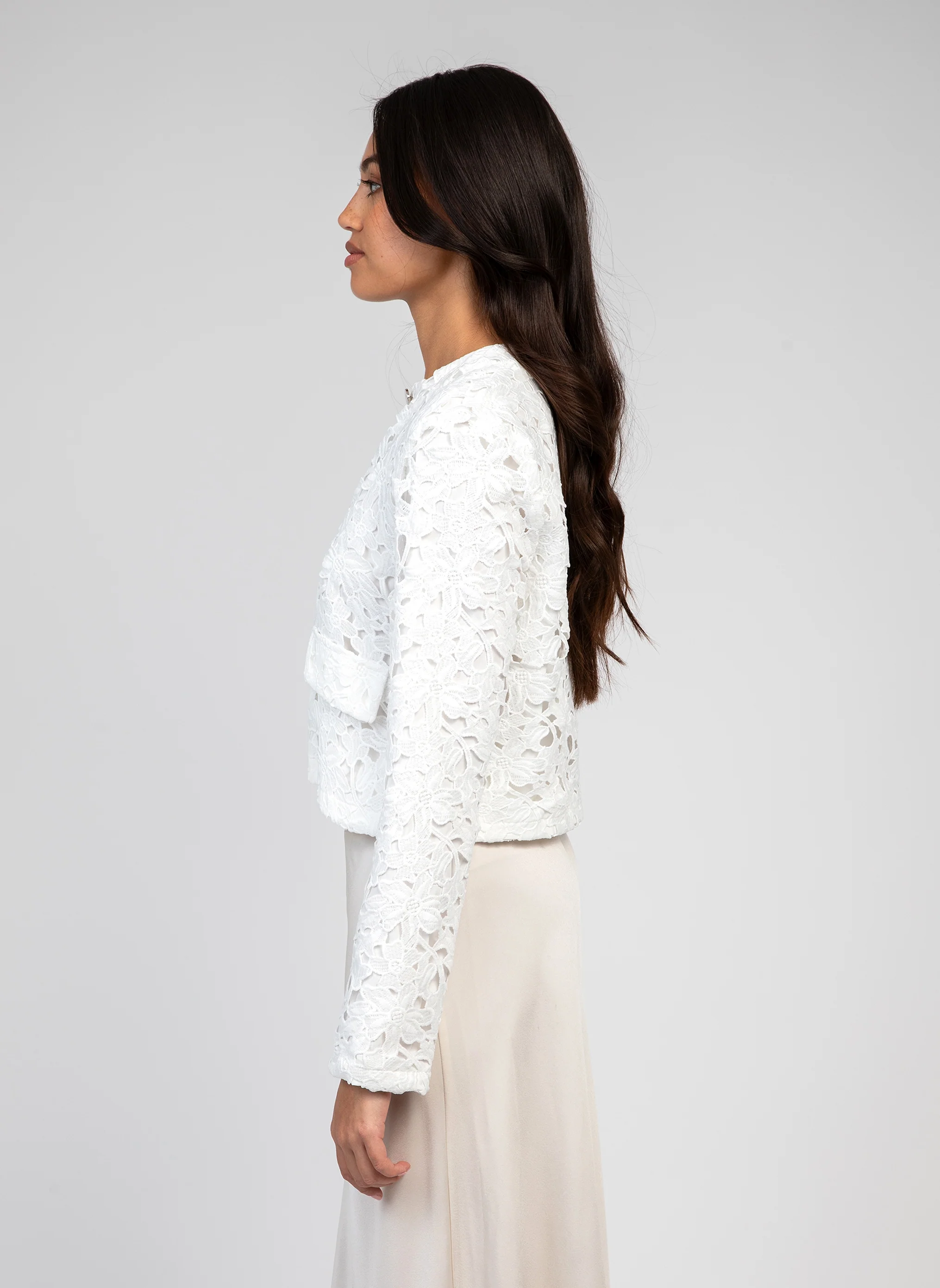 VESTE HALLIE ecru - Image 4
