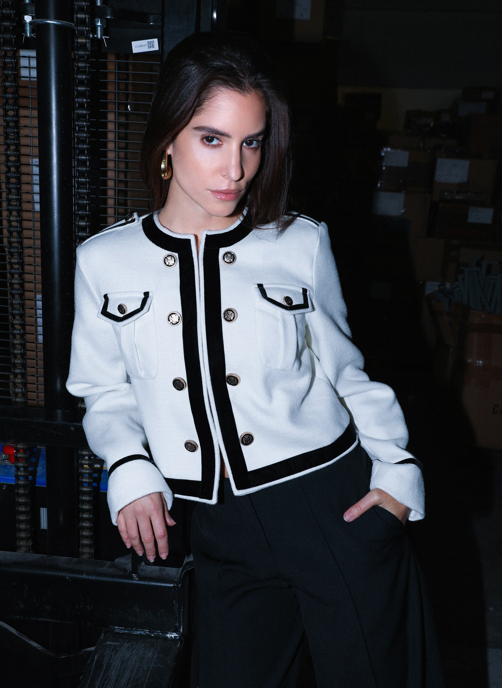 VESTE HELENO ecru - Image 2