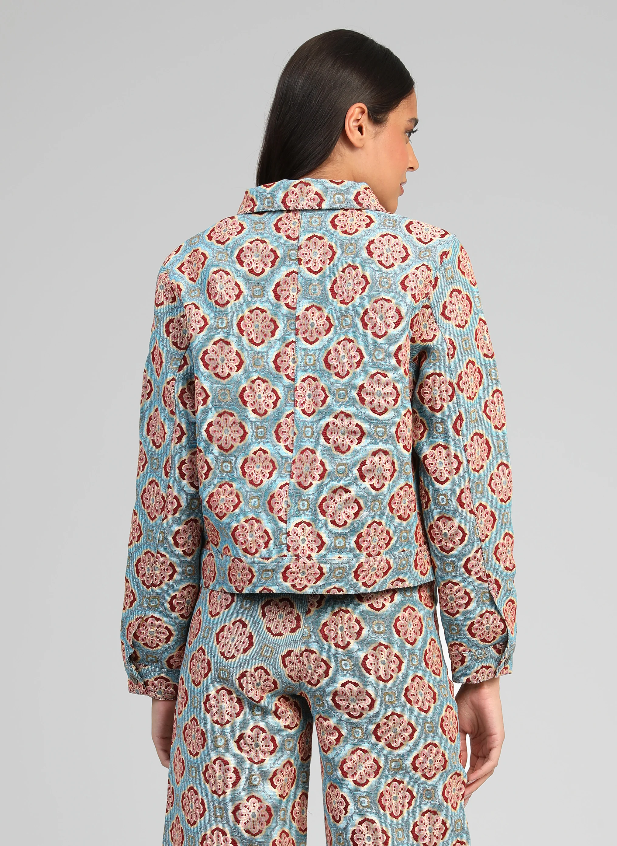 VESTE HELYANA bleu - Image 4