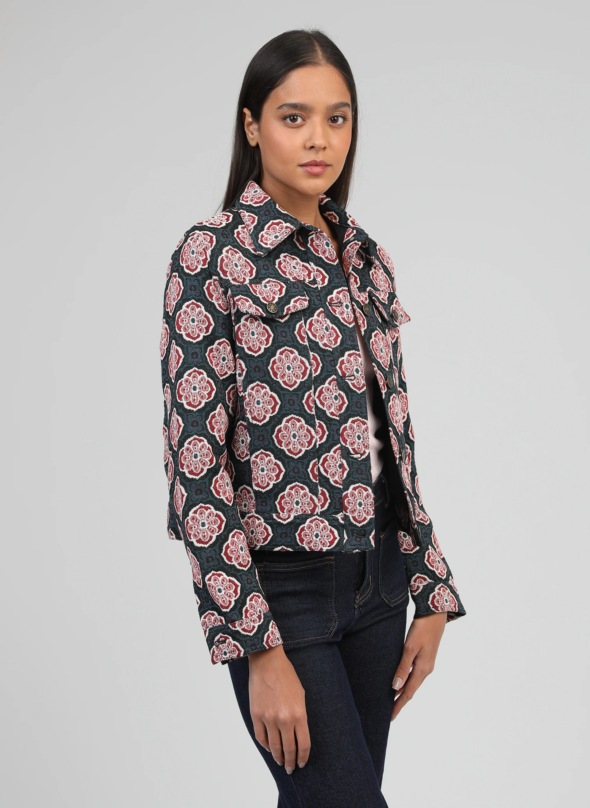 VESTE HELYANA marine - Image 3
