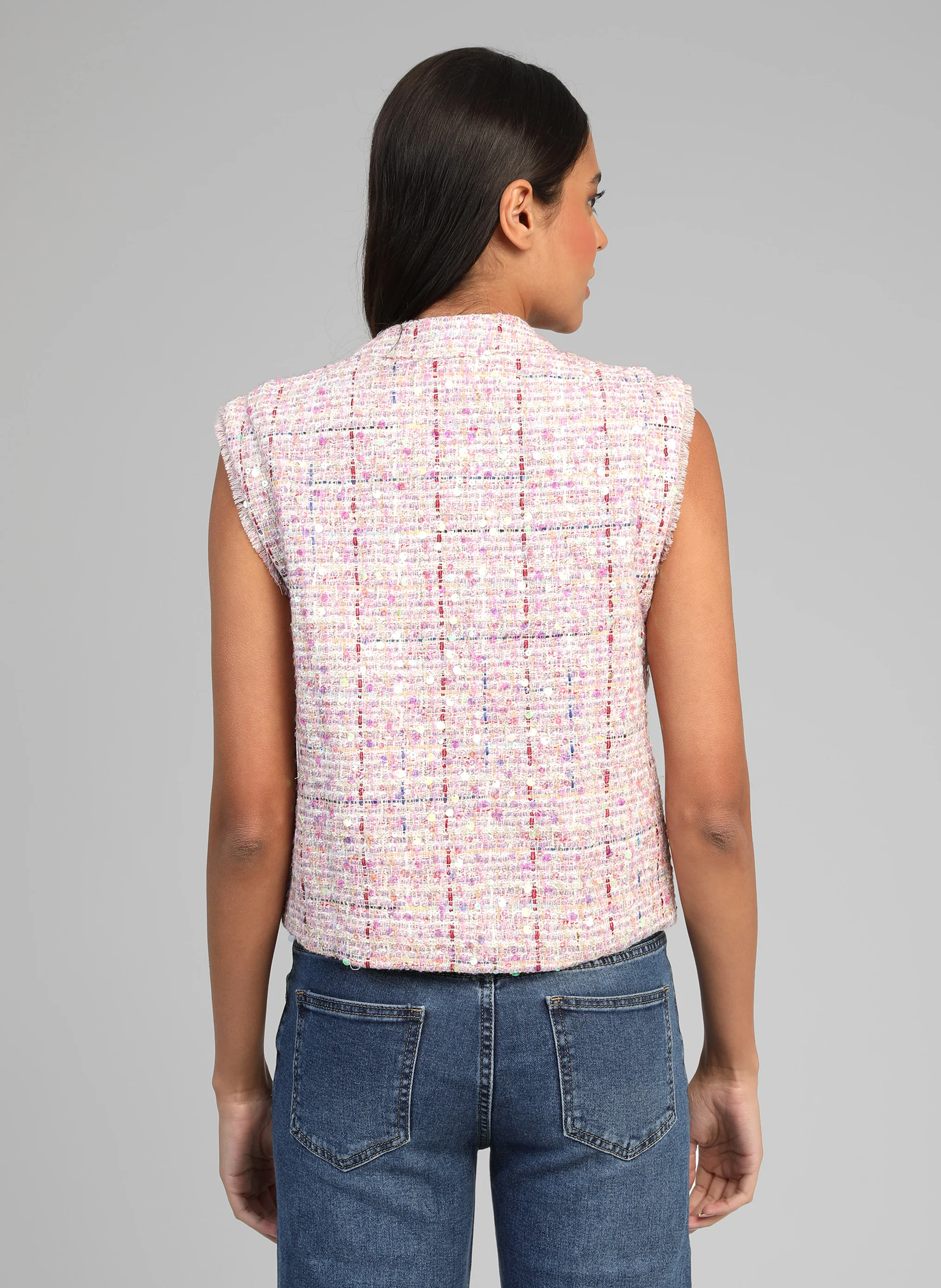 GILET AVAYA rose - Image 4