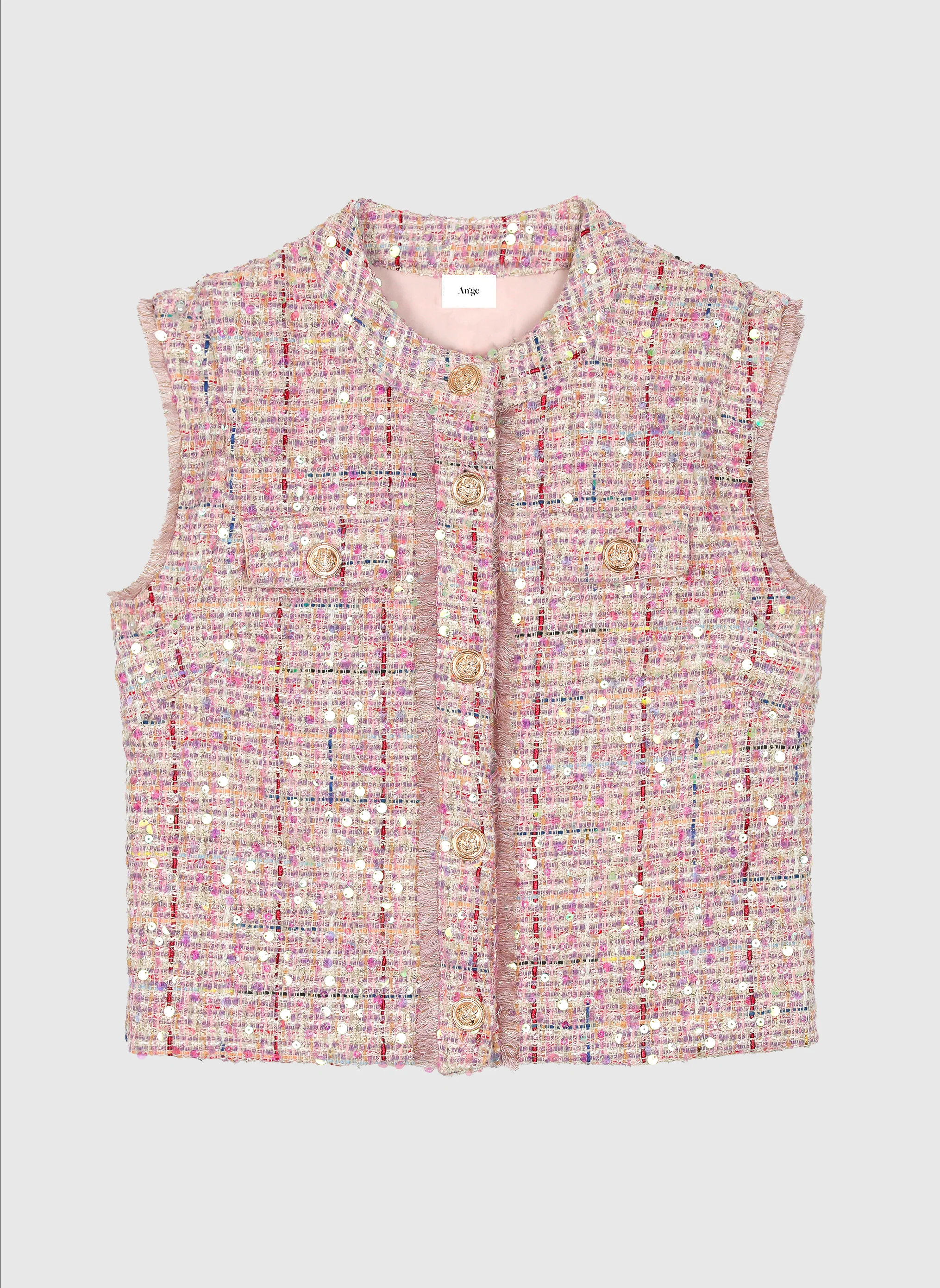 GILET AVAYA rose - Image 5