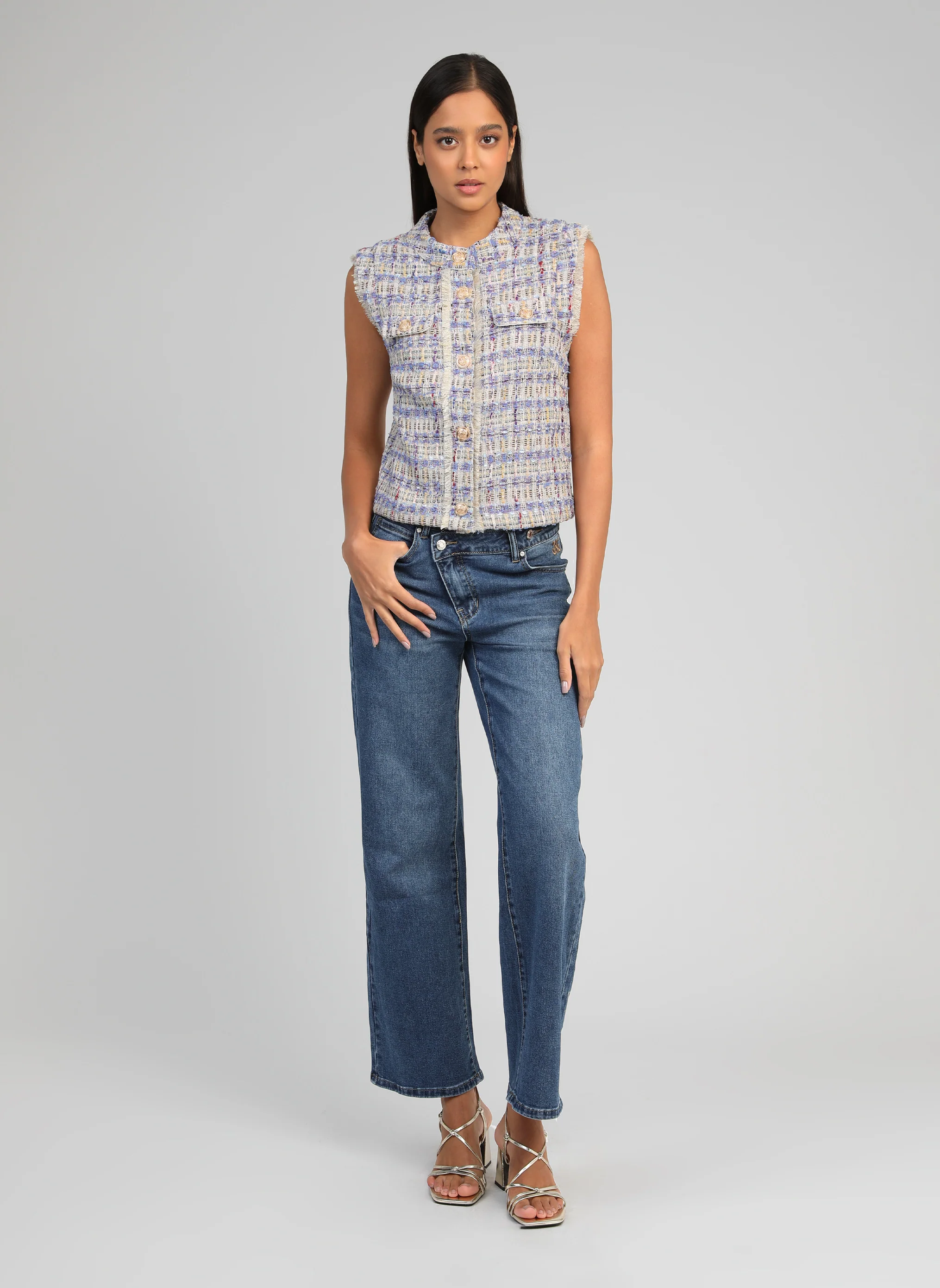 GILET AVAYANA bleu - Image 5