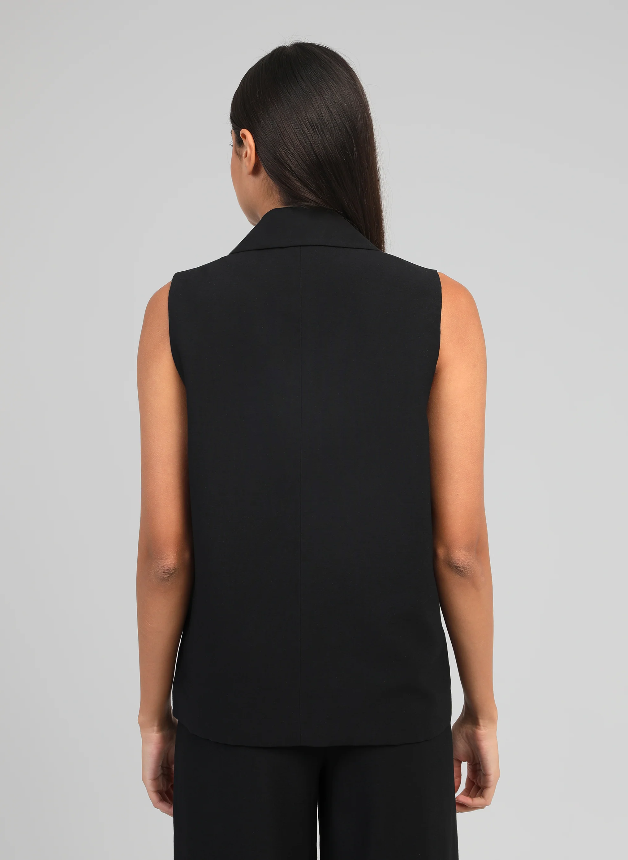 VESTE SANS MANCHES ZAKARITA noir - Image 5