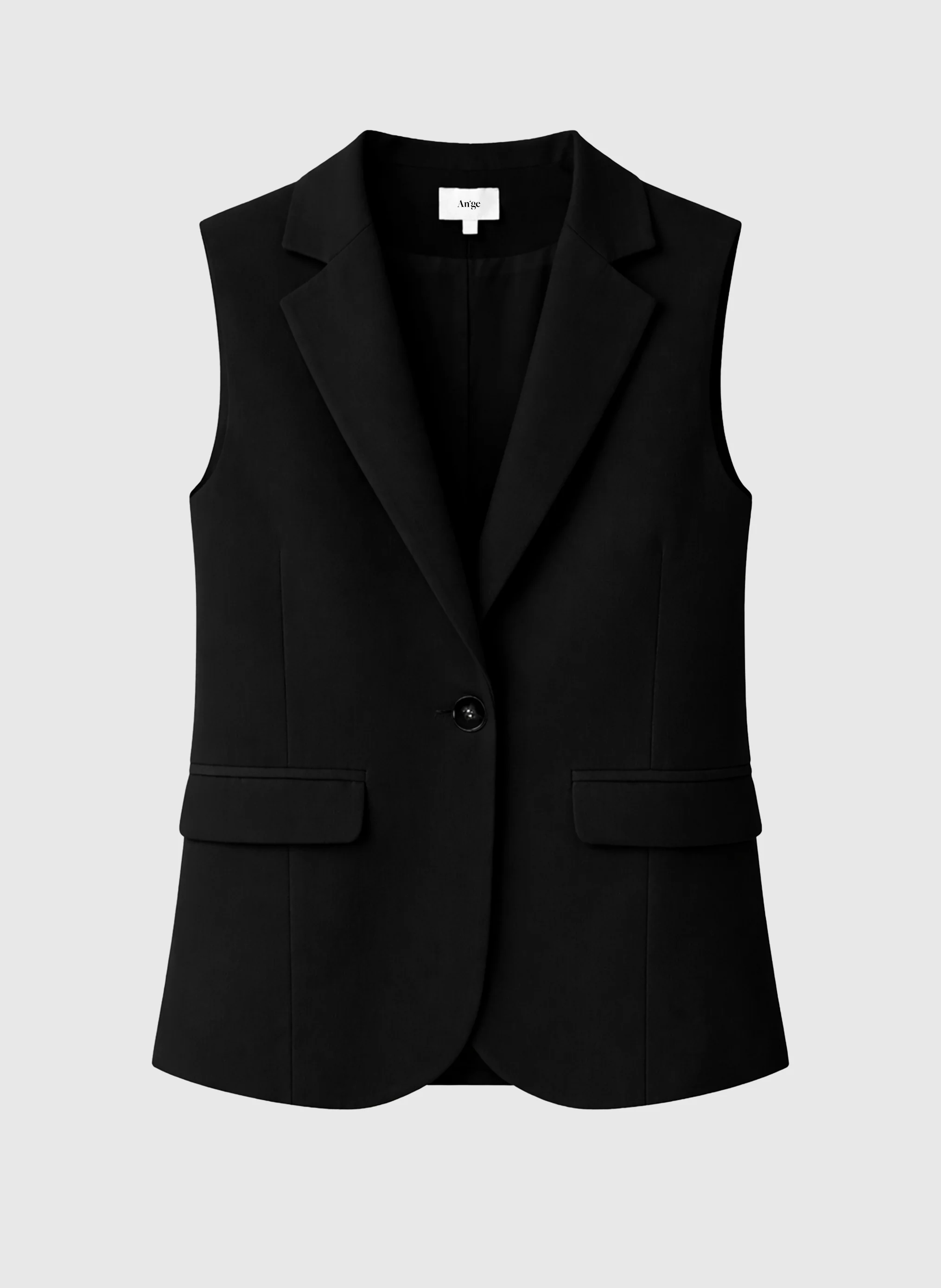 VESTE SANS MANCHES ZAKARITA noir - Image 6
