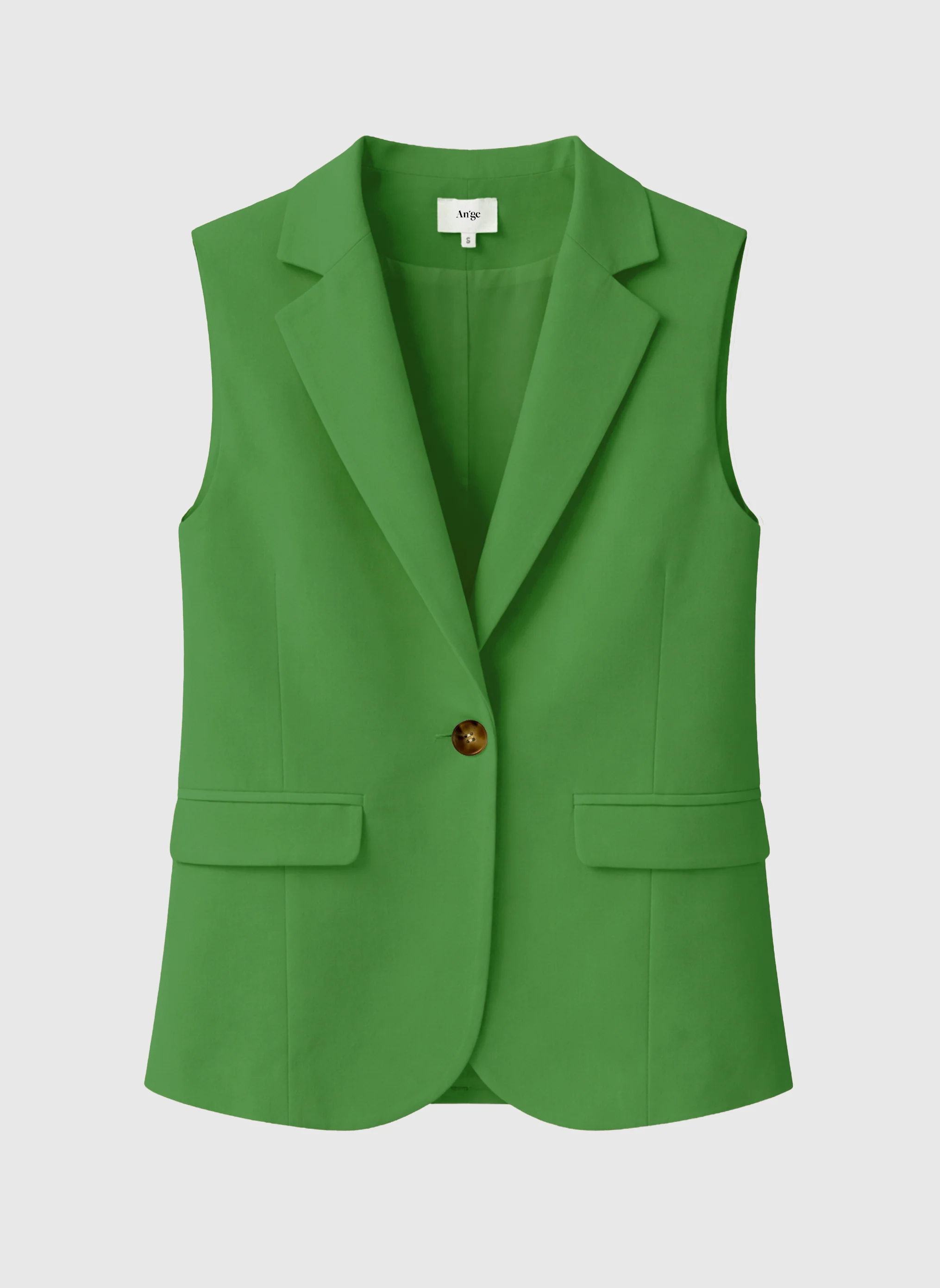 VESTE SANS MANCHES ZAKARITA pomme - Image 6