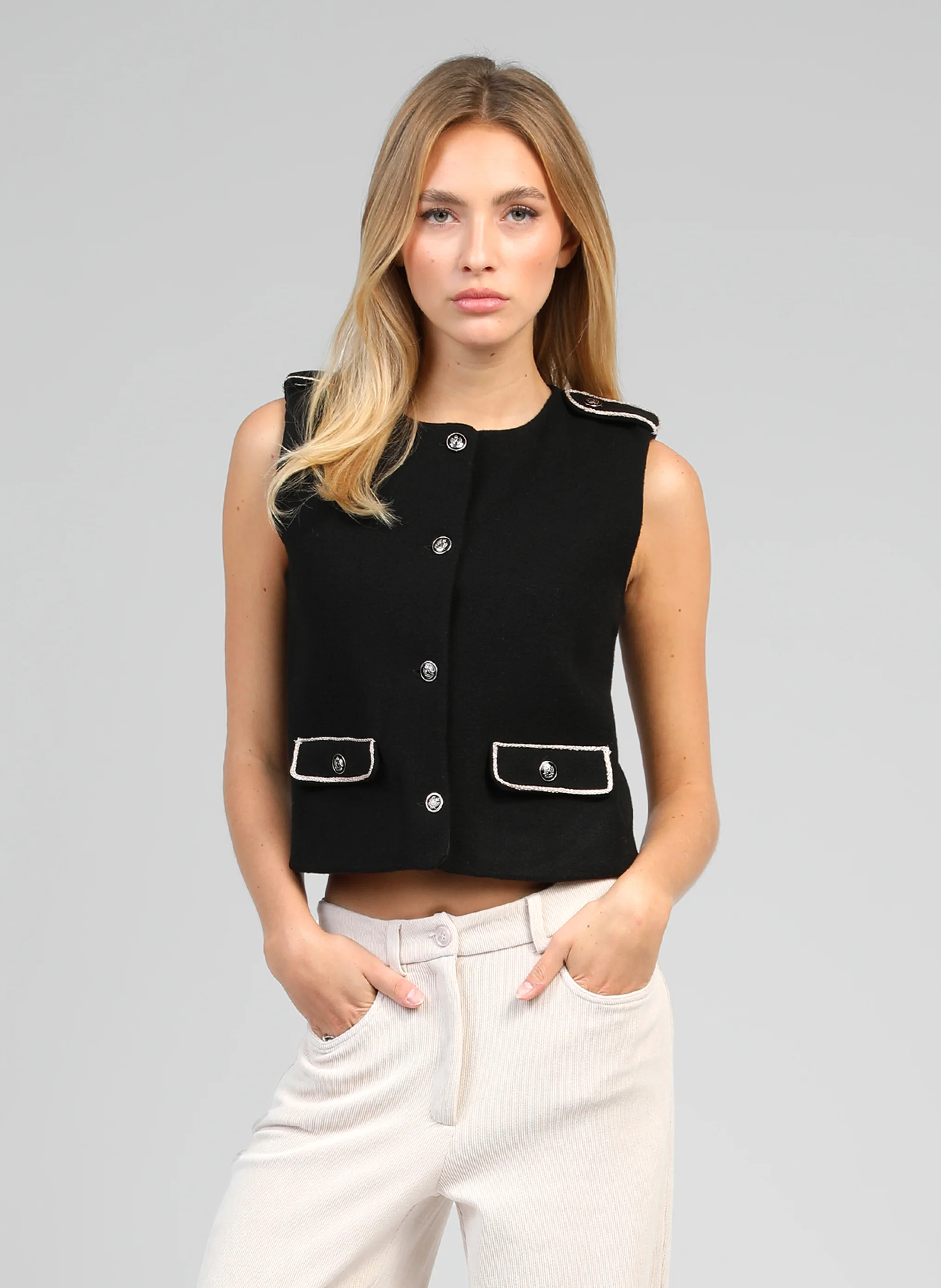 VESTE SOLEDA noir - Image 2