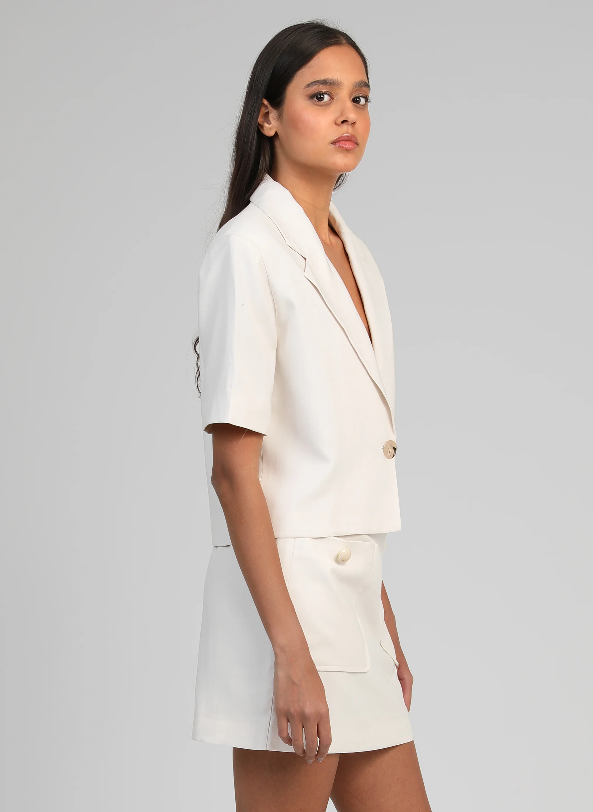 VESTE ZAOUI ecru - Image 4