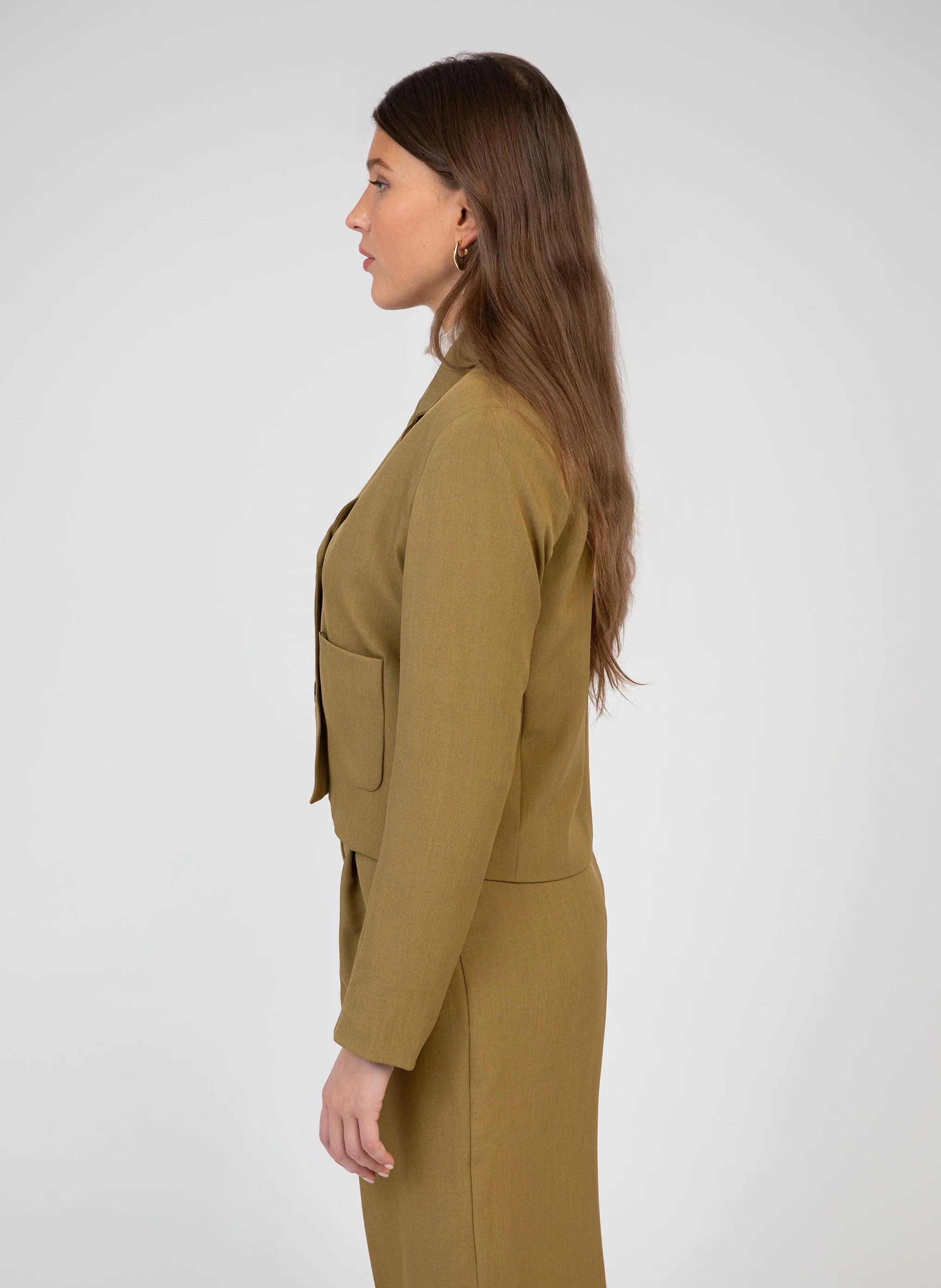 VESTE ZATALIA olive - Image 4