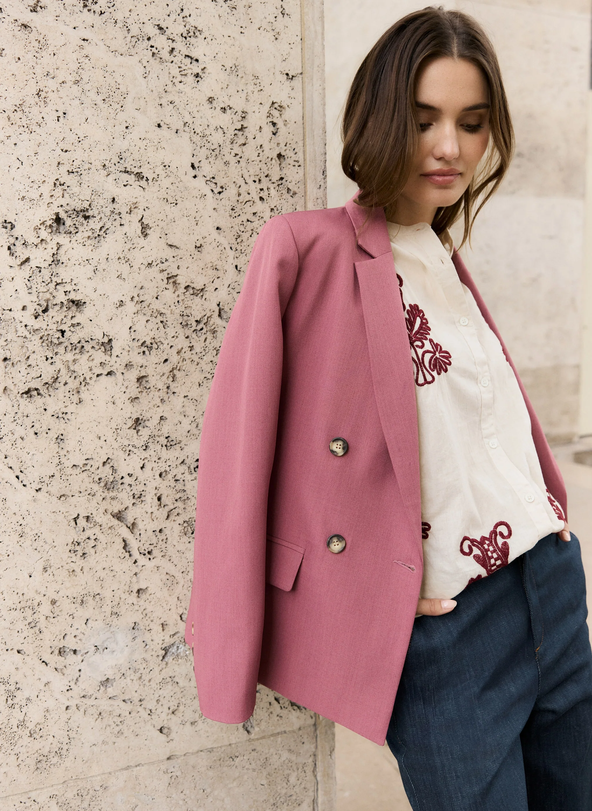 VESTE ZIGY blush - Image 2