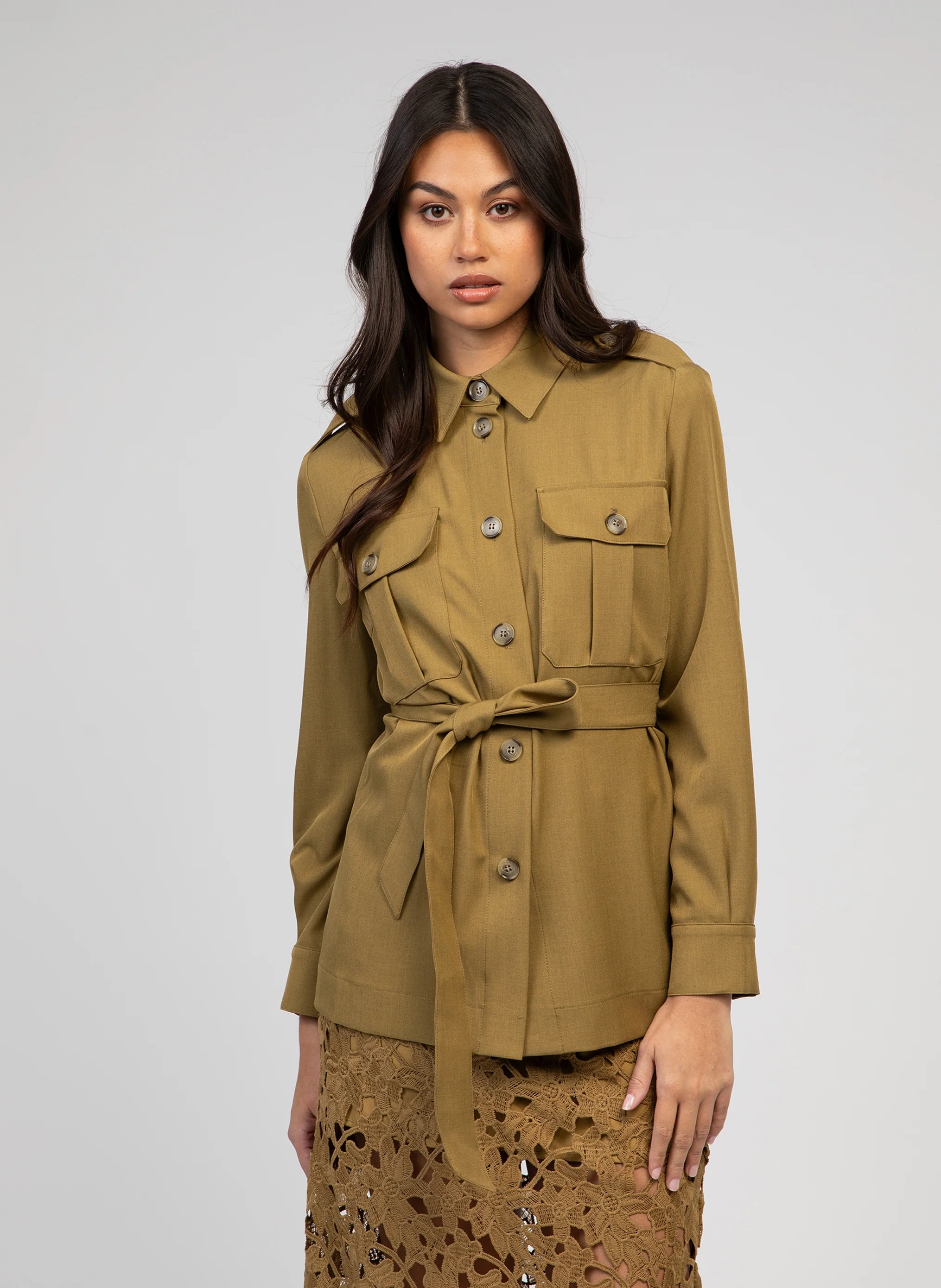VESTE ZOALICE olive